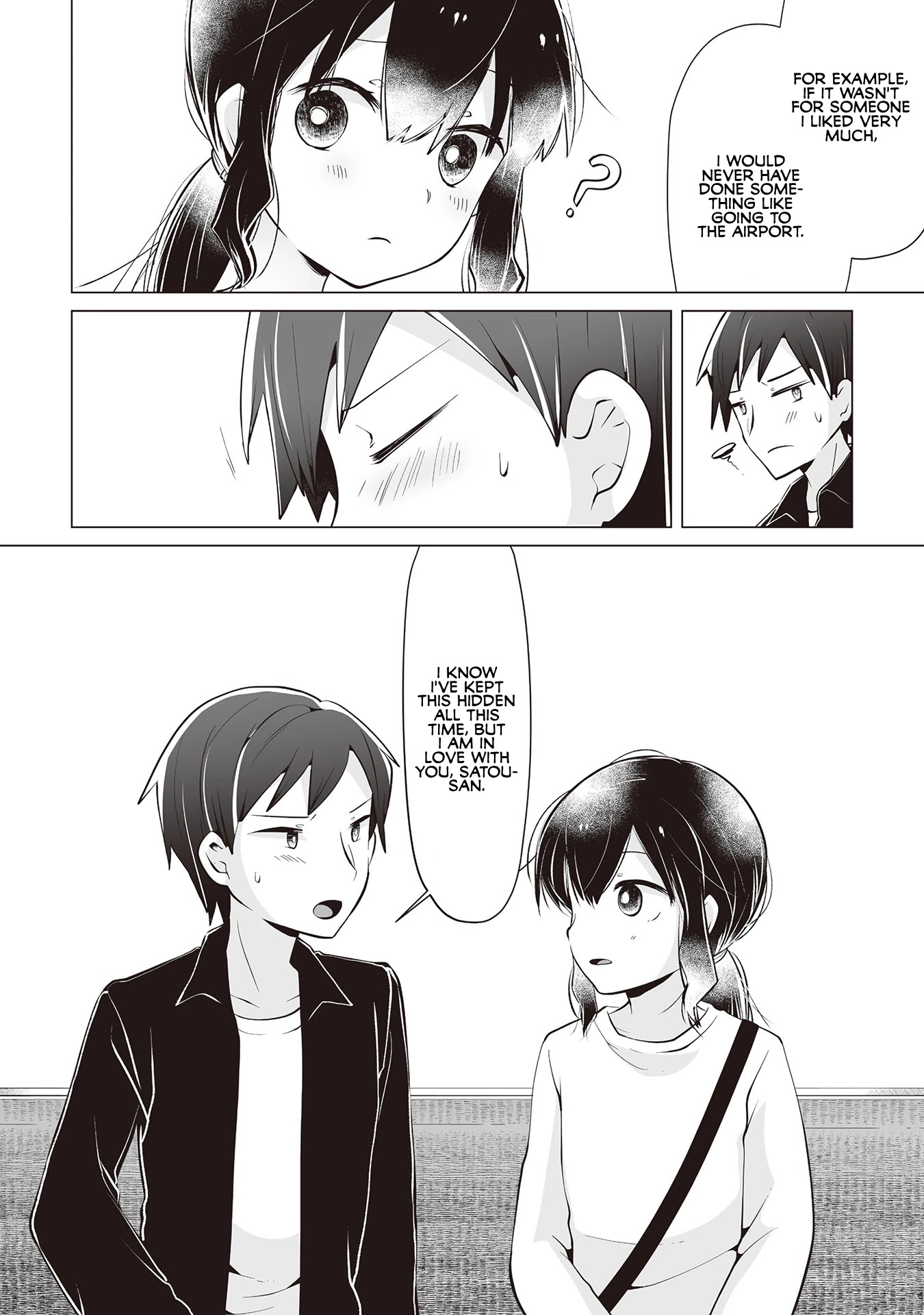 Satou-san Who Sits Next To Me Chapter 17 page 18 - Chapter 17: Satou-san's Confession