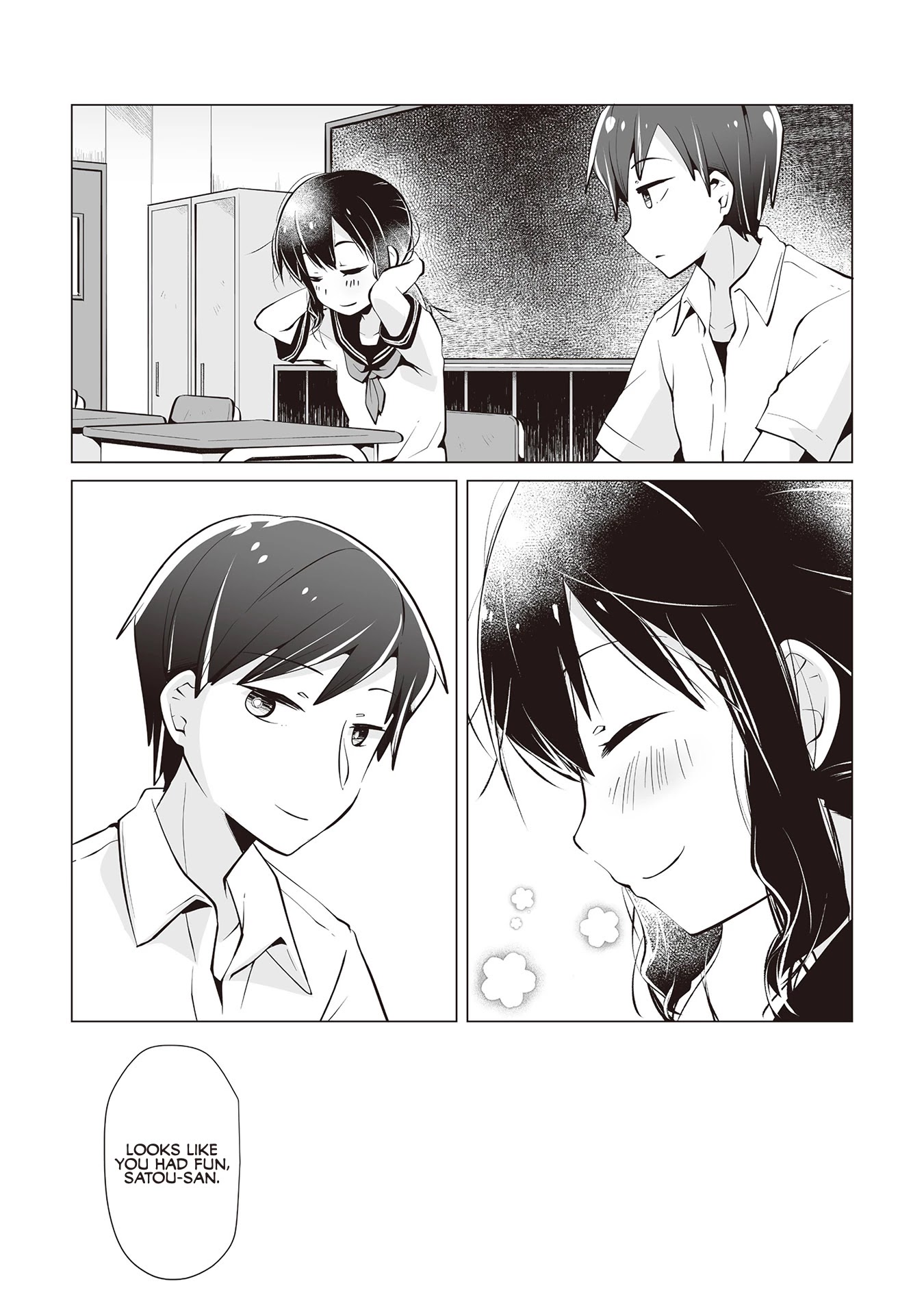 Satou-san Who Sits Next To Me Chapter 18 page 10 - Chapter 18: The Happy Ending for Satou-san and Me