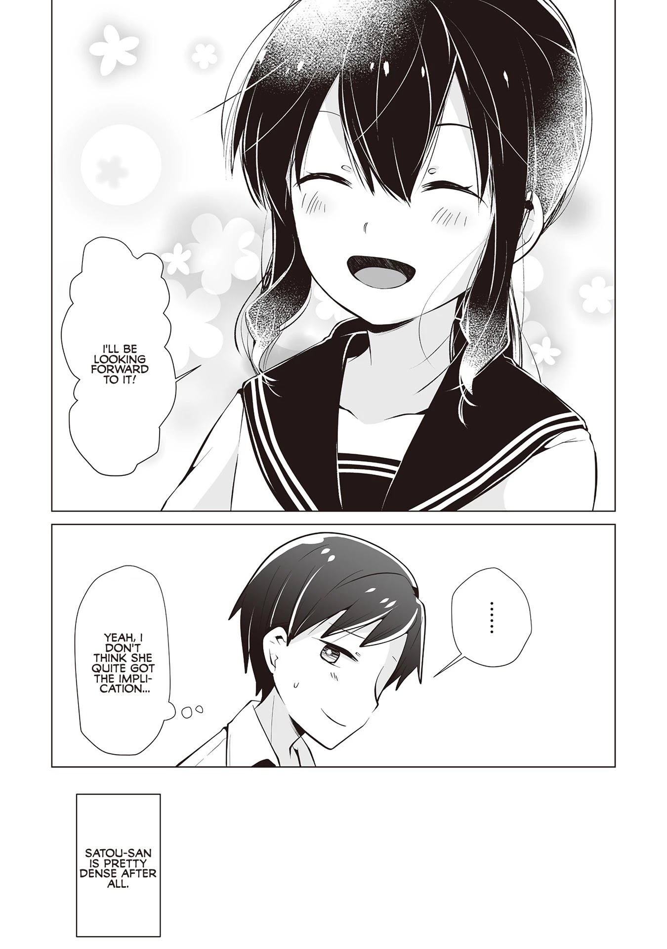 Satou-san Who Sits Next To Me Chapter 18 page 14 - Chapter 18: The Happy Ending for Satou-san and Me