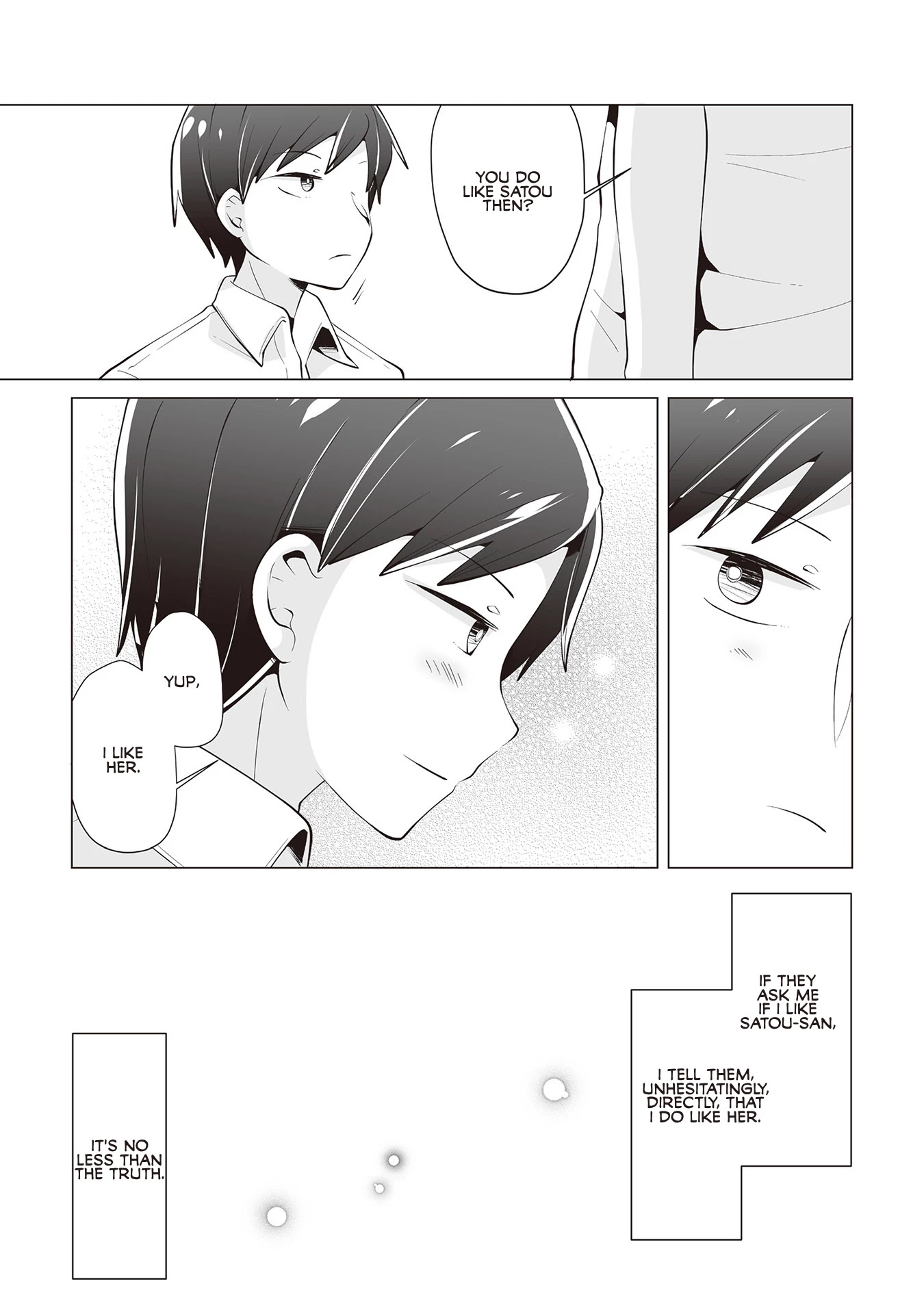 Satou-san Who Sits Next To Me Chapter 18 page 7 - Chapter 18: The Happy Ending for Satou-san and Me
