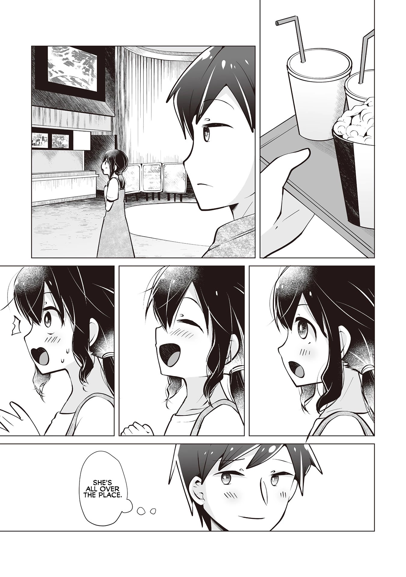 Satou-san Who Sits Next To Me Chapter 19 page 3 - Chapter 19: Me and Movie and Satou-san