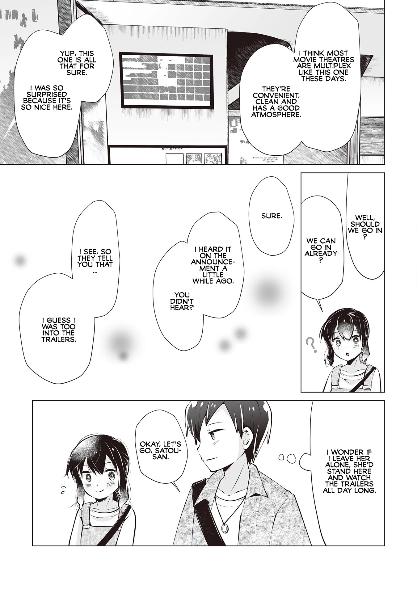 Satou-san Who Sits Next To Me Chapter 19 page 5 - Chapter 19: Me and Movie and Satou-san