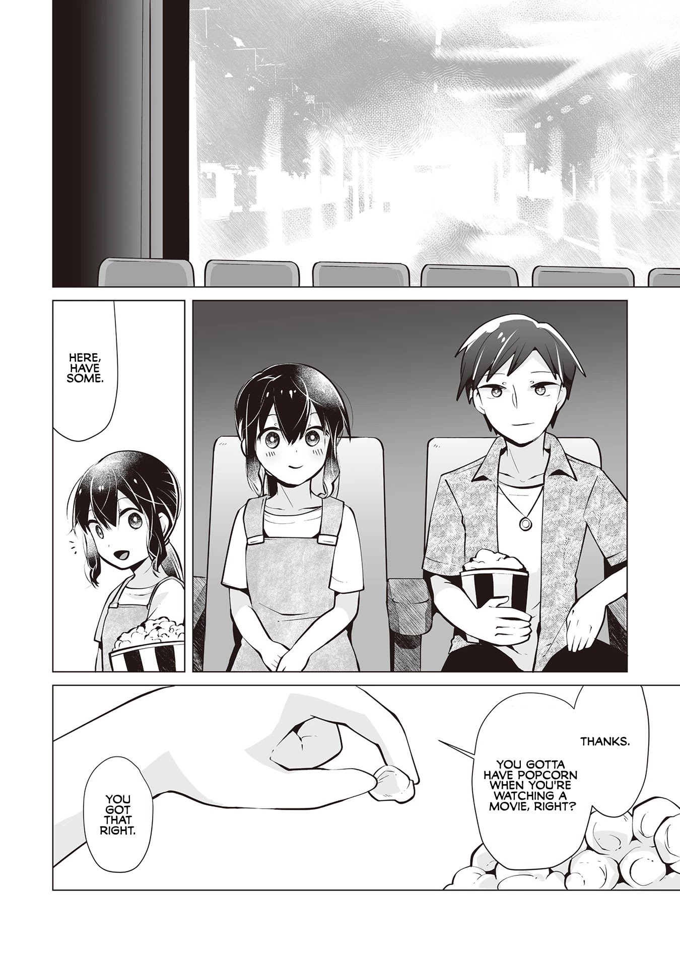 Satou-san Who Sits Next To Me Chapter 19 page 6 - Chapter 19: Me and Movie and Satou-san