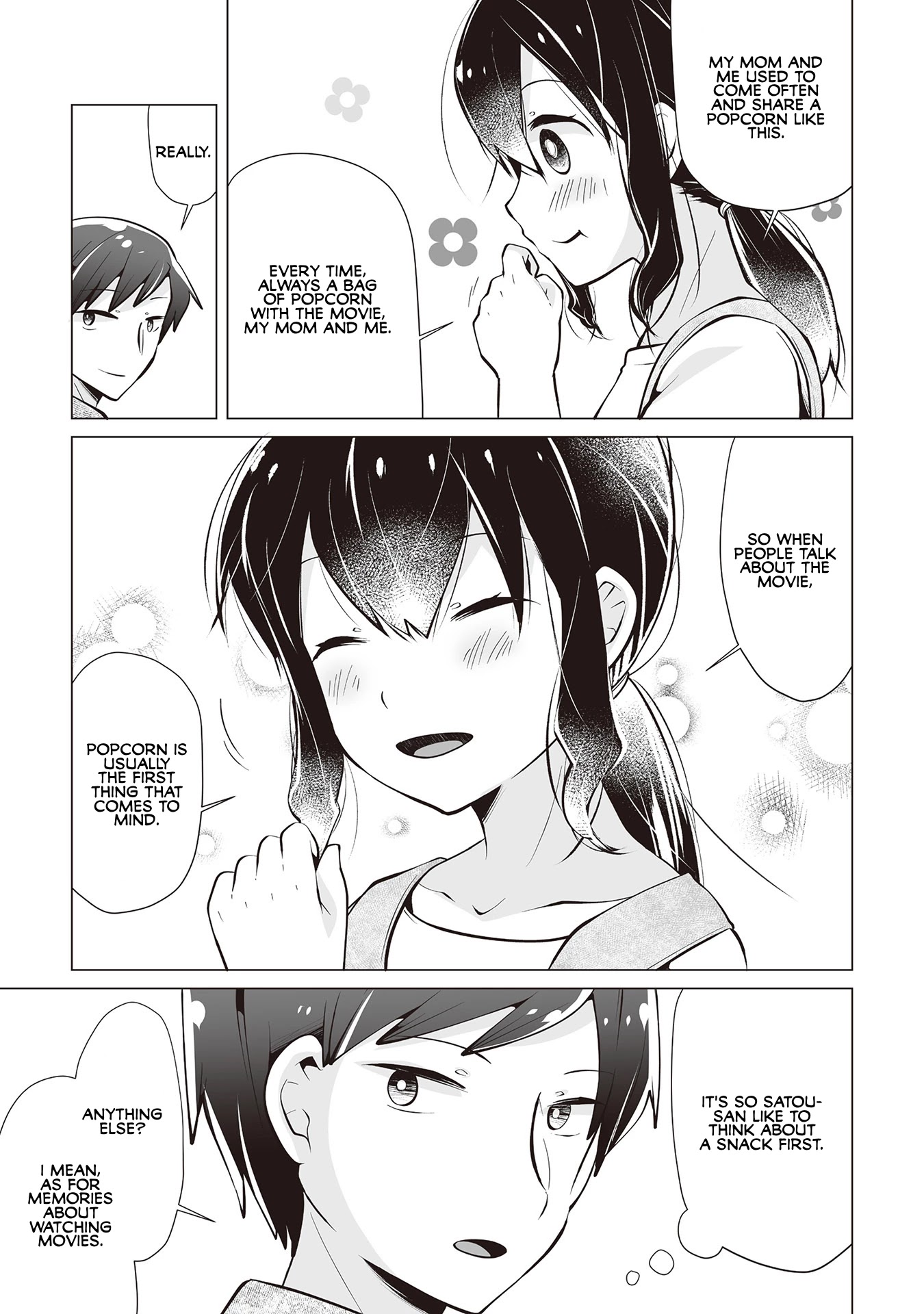 Satou-san Who Sits Next To Me Chapter 19 page 7 - Chapter 19: Me and Movie and Satou-san