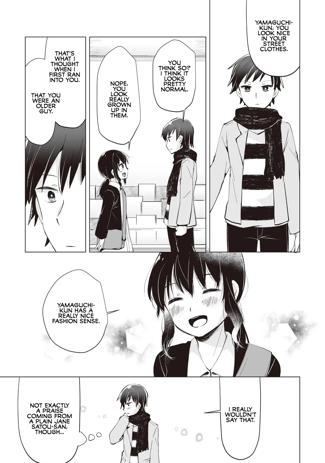 Satou-san Who Sits Next To Me Chapter 2 page 15 - Chapter 2: Tonari no Anoko to Nichiyoubi "Sunday and the Girl Next Seat"