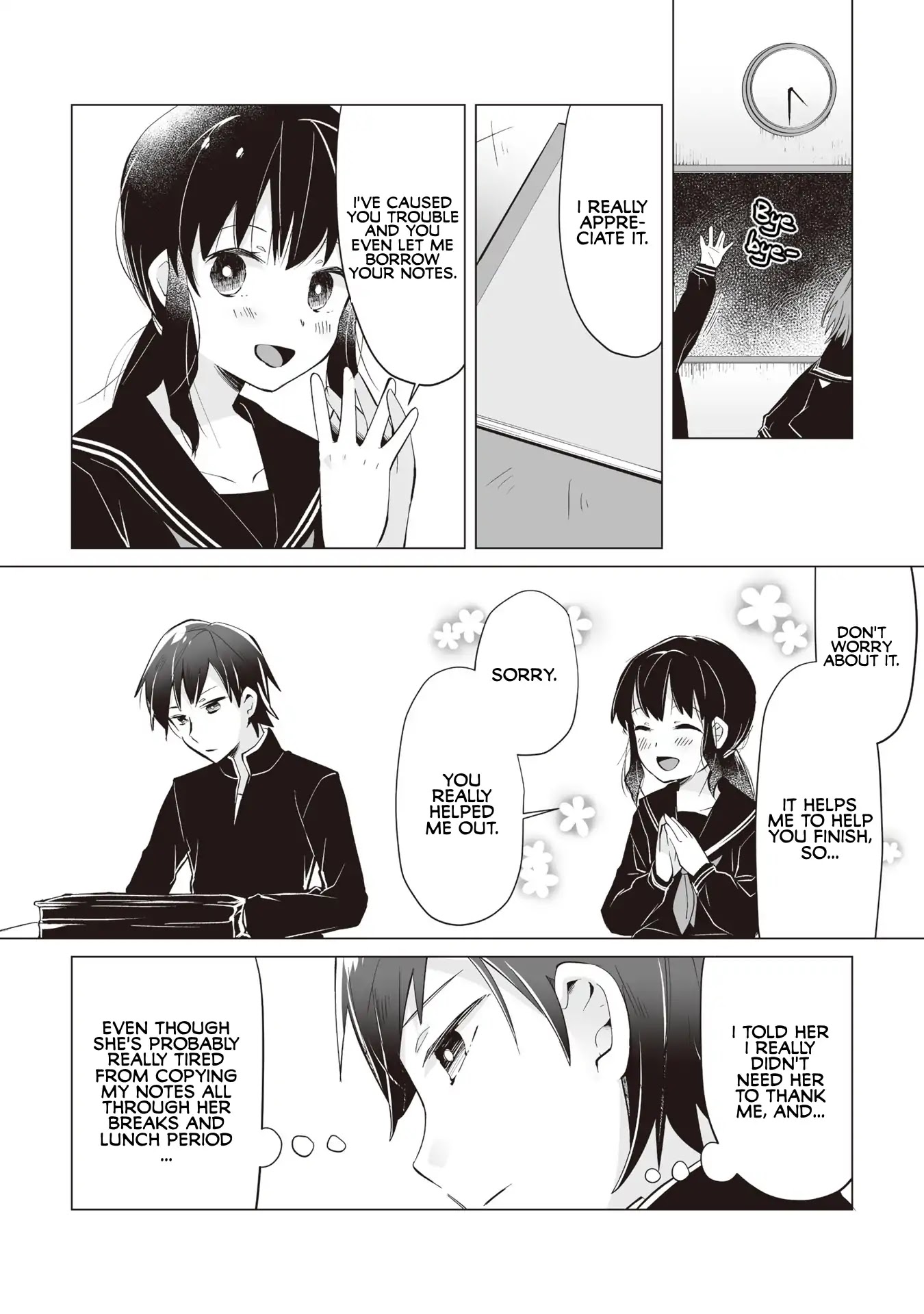 Satou-san Who Sits Next To Me Chapter 2 page 22 - Chapter 2: Tonari no Anoko to Nichiyoubi "Sunday and the Girl Next Seat"