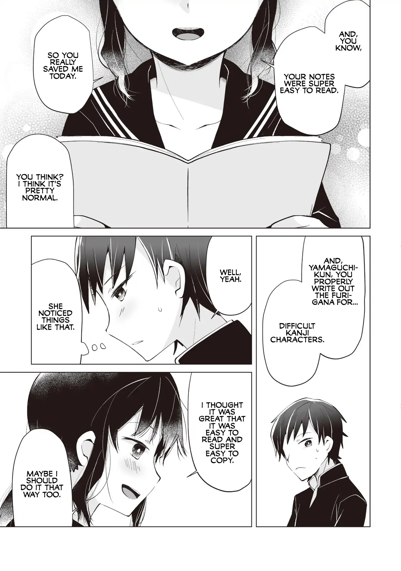 Satou-san Who Sits Next To Me Chapter 2 page 23 - Chapter 2: Tonari no Anoko to Nichiyoubi "Sunday and the Girl Next Seat"