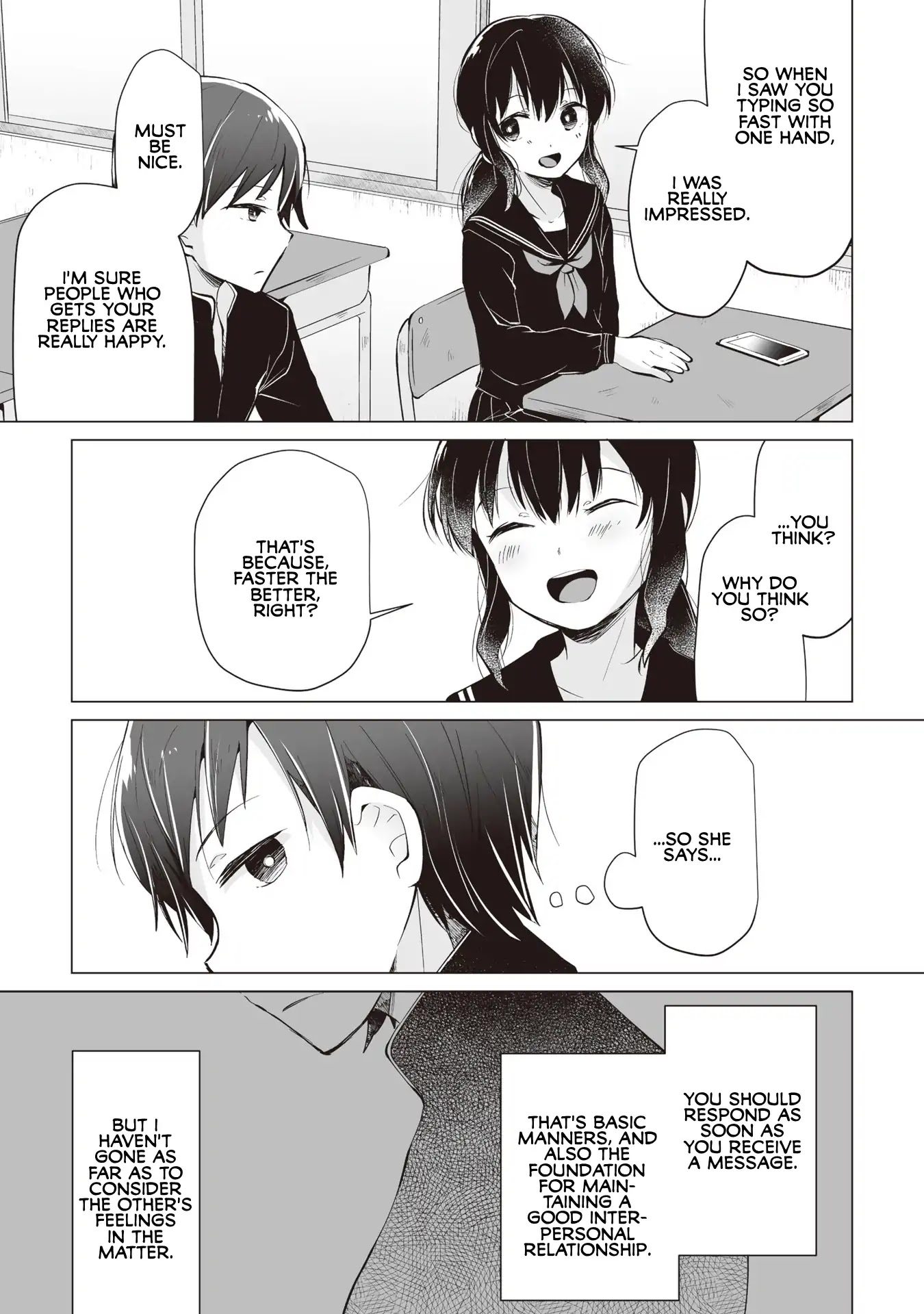 Satou-san Who Sits Next To Me Chapter 2 page 4 - Chapter 2: Tonari no Anoko to Nichiyoubi "Sunday and the Girl Next Seat"