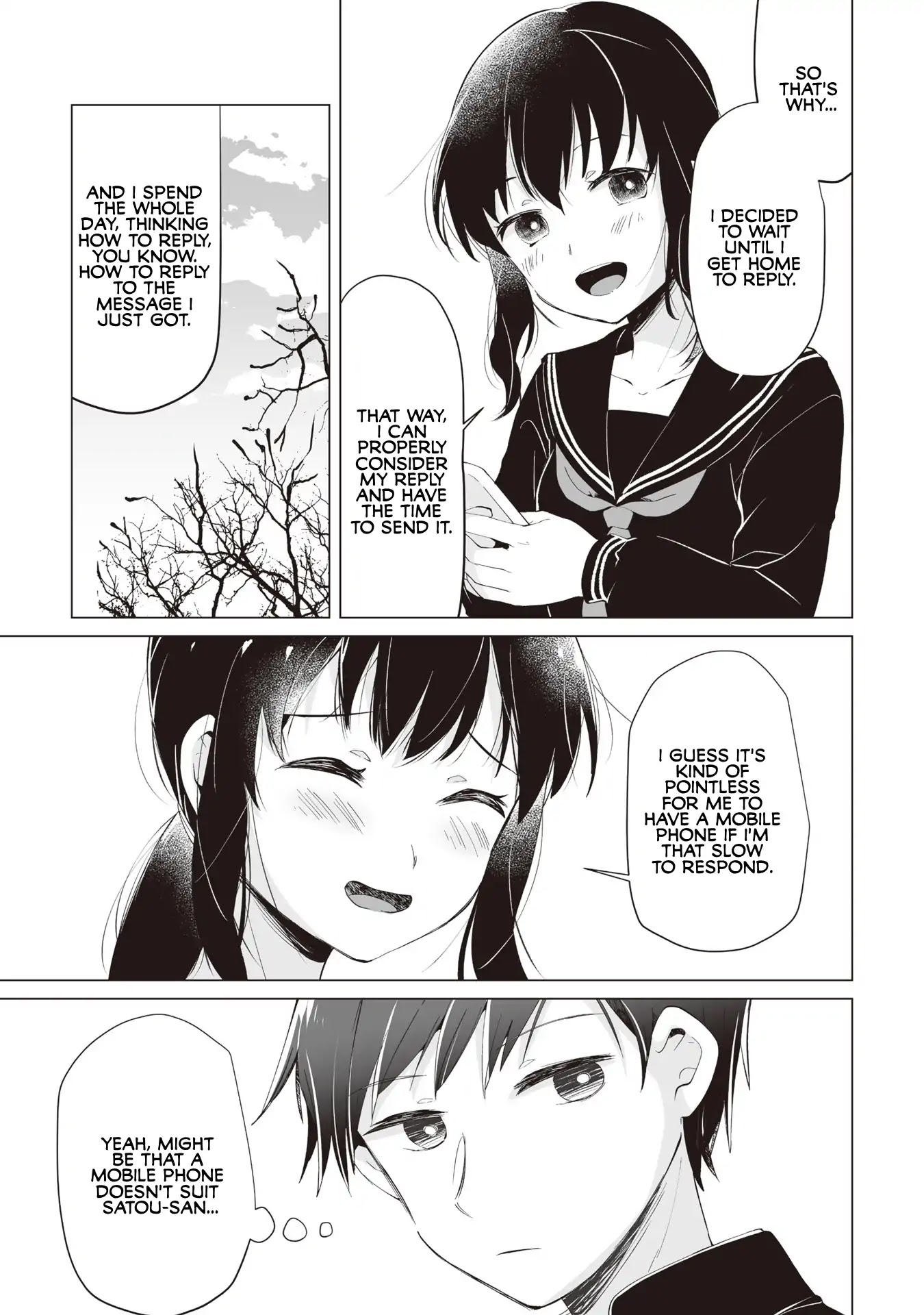 Satou-san Who Sits Next To Me Chapter 2 page 6 - Chapter 2: Tonari no Anoko to Nichiyoubi "Sunday and the Girl Next Seat"