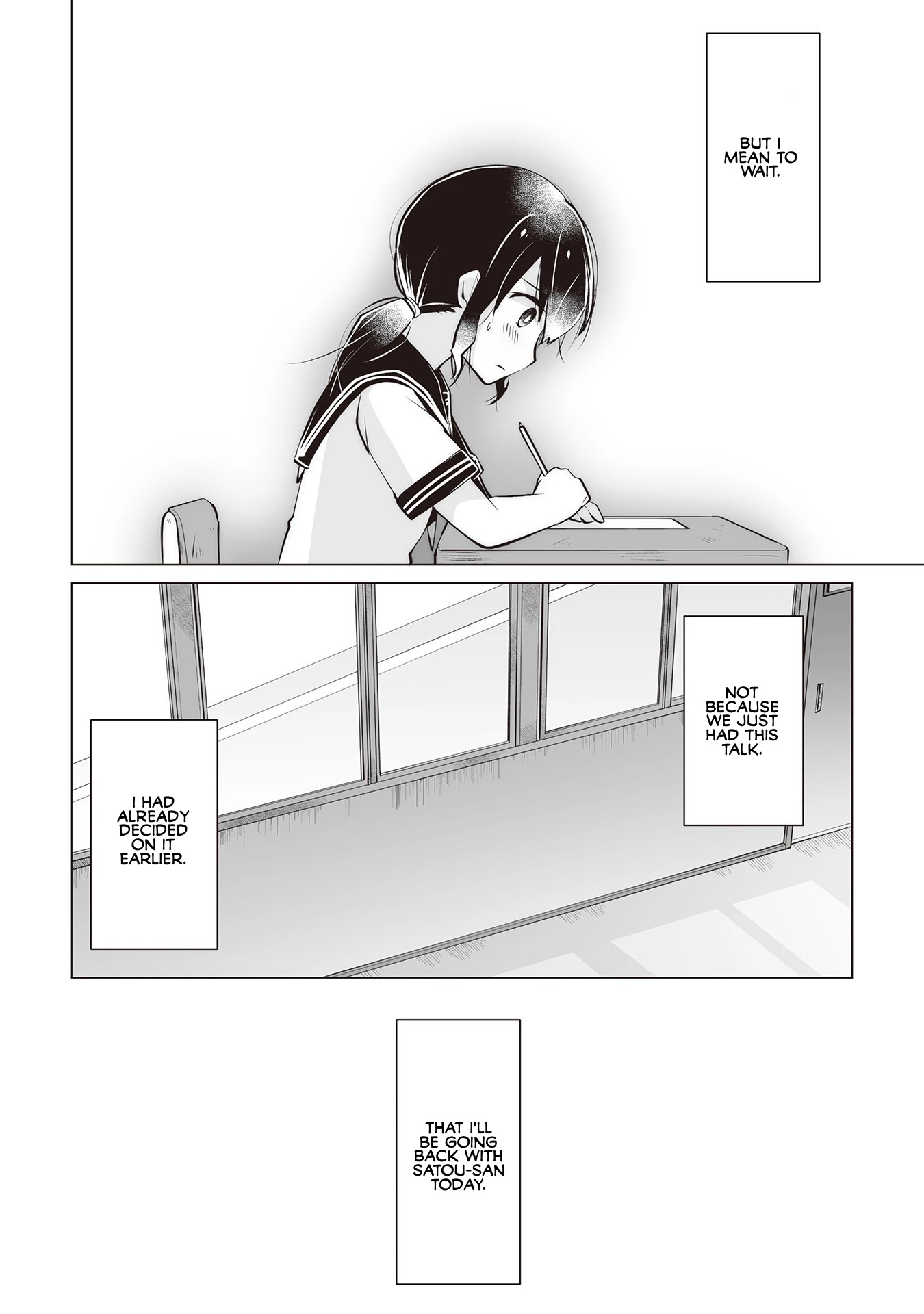 Satou-san Who Sits Next To Me Chapter 20 page 14 - Chapter 20: Satou-san's Hands, and My Hands, Part 1