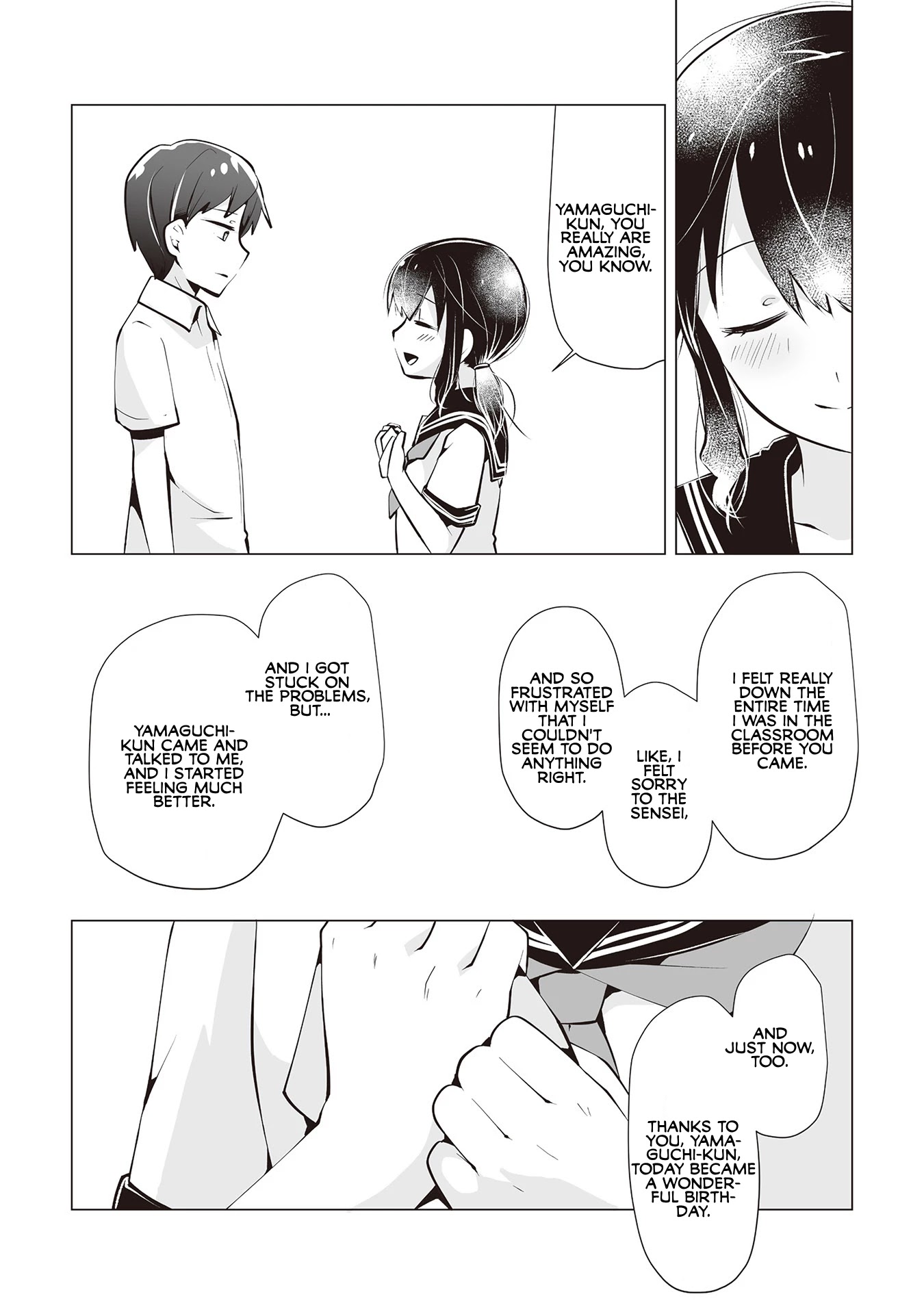 Satou-san Who Sits Next To Me Chapter 21 page 14 - Chapter 21: Satou-san's Hands, and My Hands, Part 2 [END]