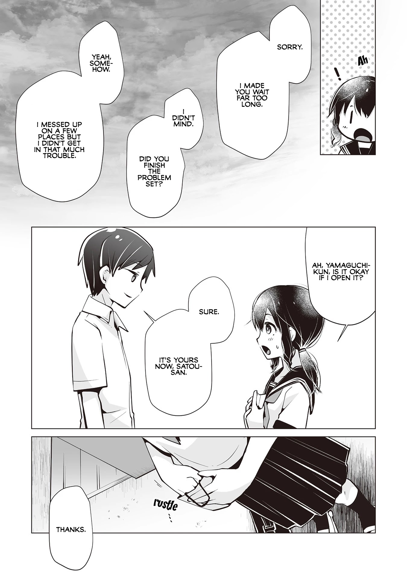Satou-san Who Sits Next To Me Chapter 21 page 8 - Chapter 21: Satou-san's Hands, and My Hands, Part 2 [END]