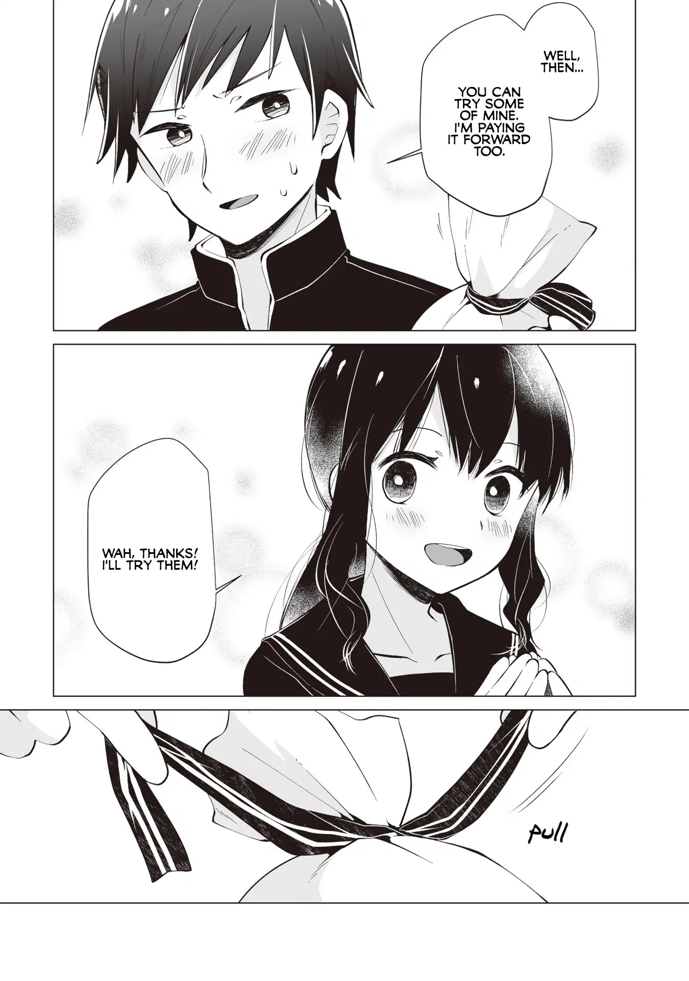 Satou-san Who Sits Next To Me Chapter 3 page 10 - Chapter 3: Tonari no Anoko to White Day "White Day and the Girl Next Seat"