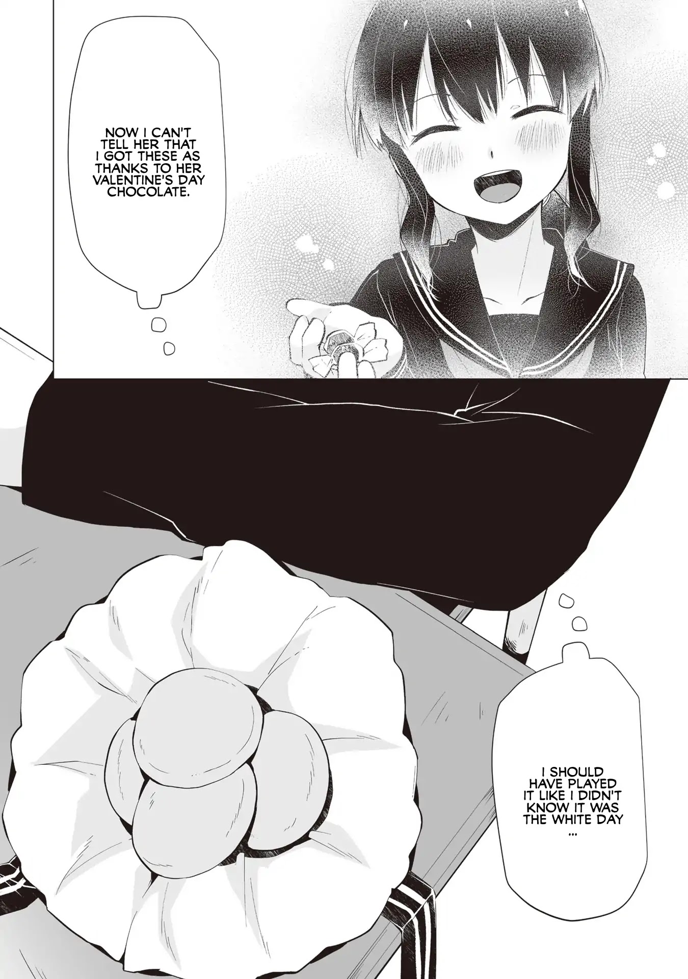 Satou-san Who Sits Next To Me Chapter 3 page 12 - Chapter 3: Tonari no Anoko to White Day "White Day and the Girl Next Seat"