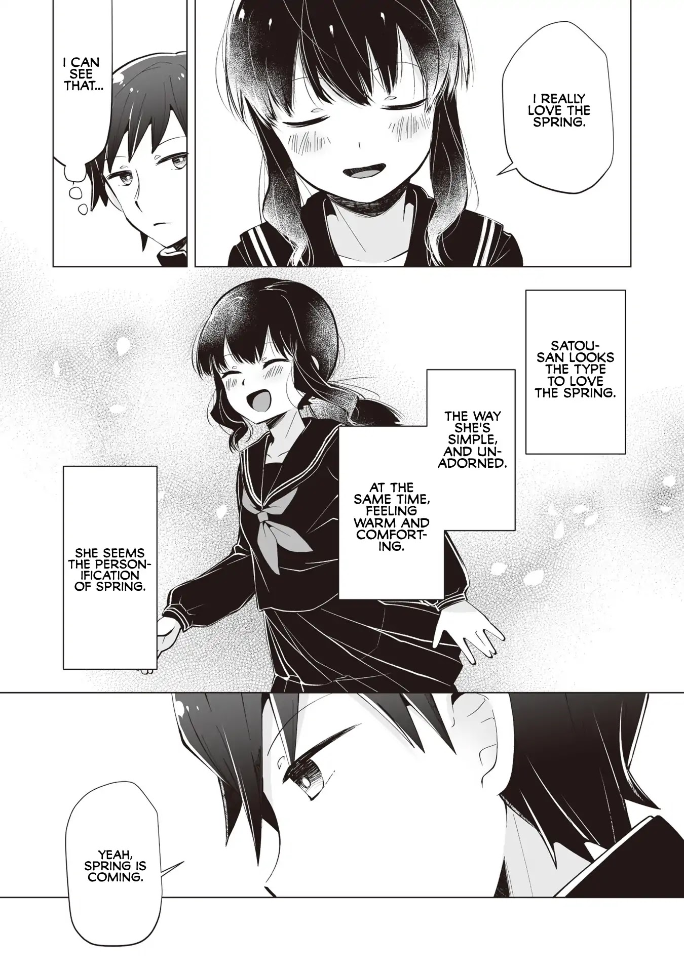 Satou-san Who Sits Next To Me Chapter 3 page 16 - Chapter 3: Tonari no Anoko to White Day "White Day and the Girl Next Seat"