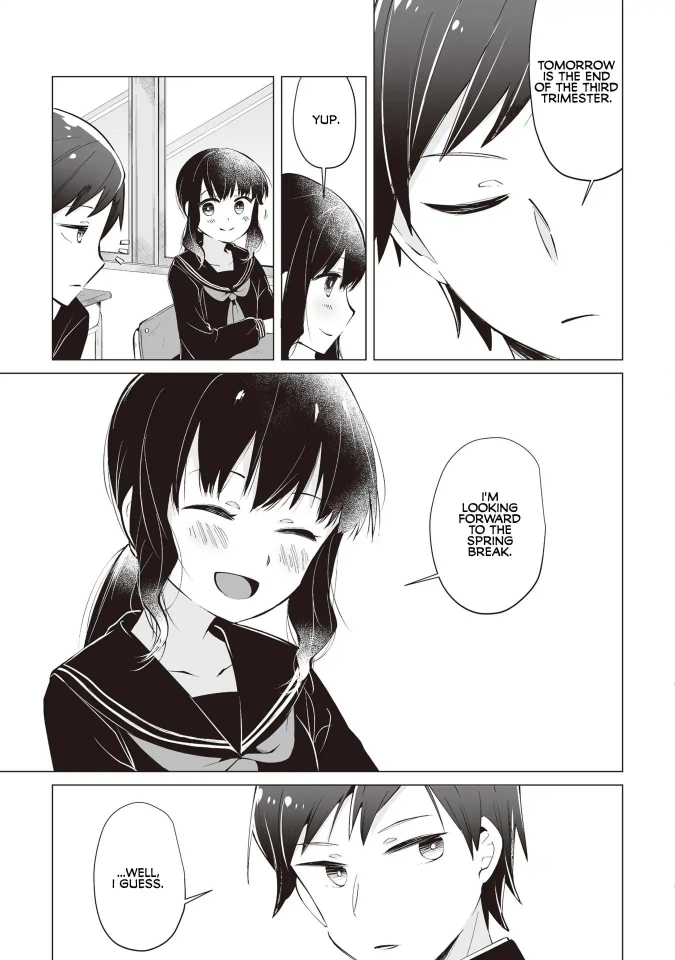 Satou-san Who Sits Next To Me Chapter 3 page 17 - Chapter 3: Tonari no Anoko to White Day "White Day and the Girl Next Seat"