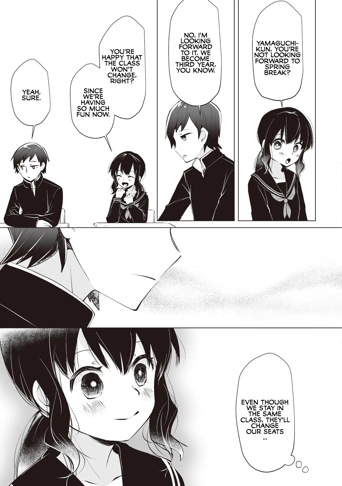 Satou-san Who Sits Next To Me Chapter 3 page 19 - Chapter 3: Tonari no Anoko to White Day "White Day and the Girl Next Seat"
