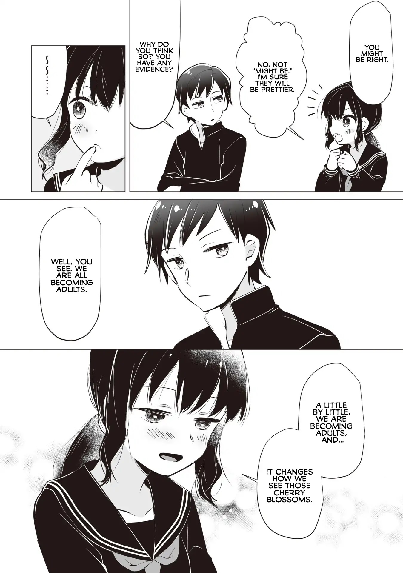 Satou-san Who Sits Next To Me Chapter 3 page 22 - Chapter 3: Tonari no Anoko to White Day "White Day and the Girl Next Seat"