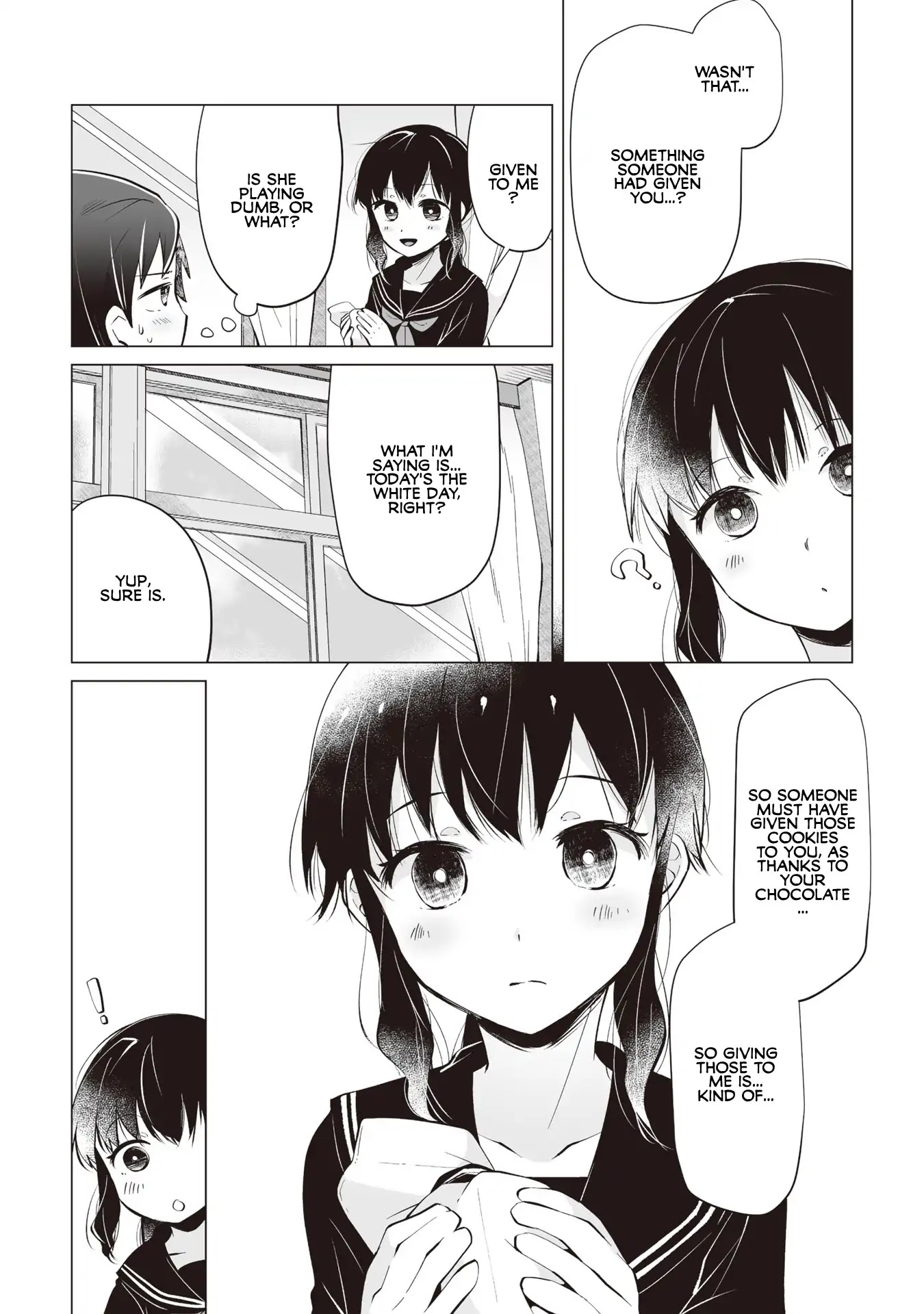 Satou-san Who Sits Next To Me Chapter 3 page 4 - Chapter 3: Tonari no Anoko to White Day "White Day and the Girl Next Seat"