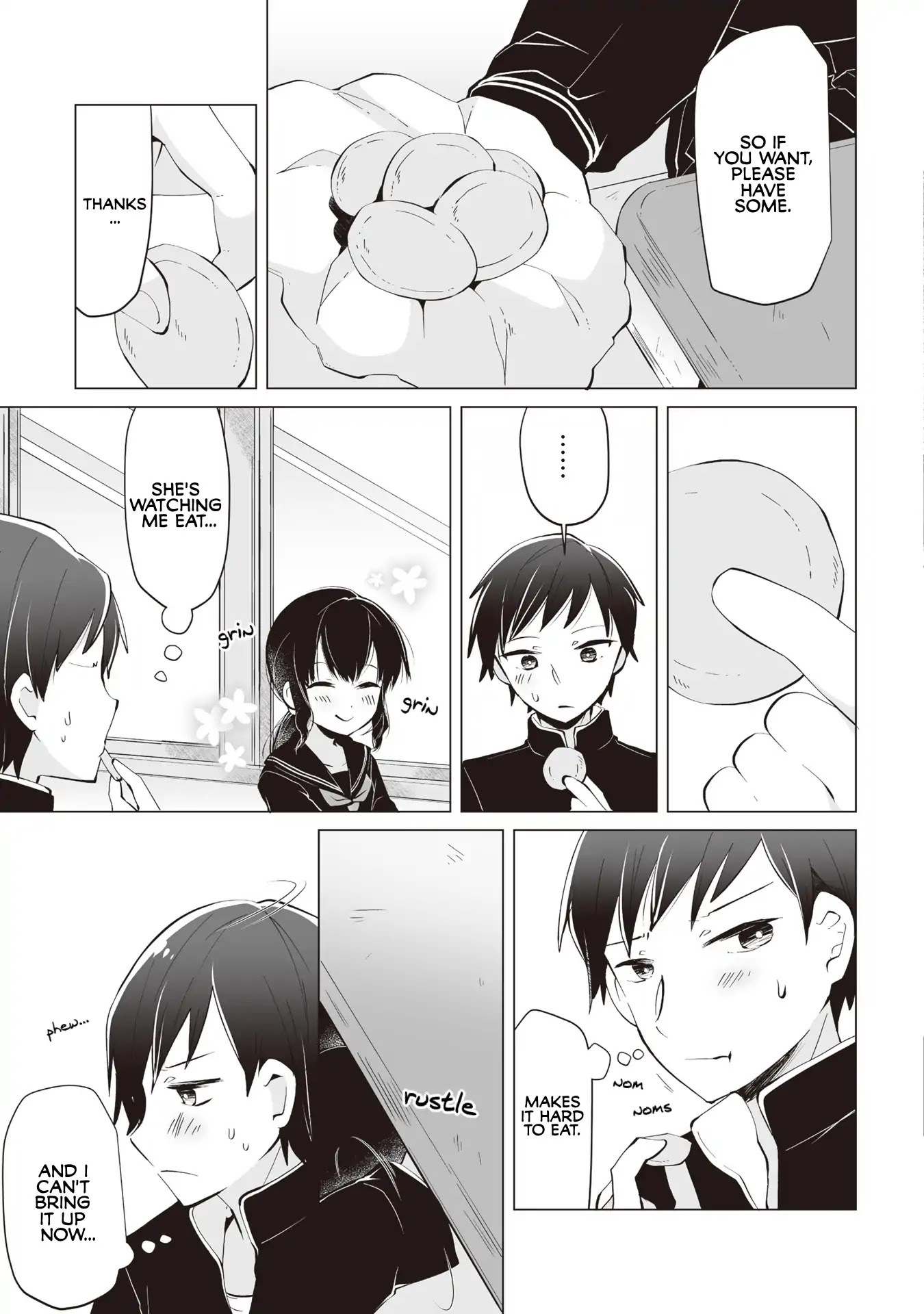 Satou-san Who Sits Next To Me Chapter 3 page 7 - Chapter 3: Tonari no Anoko to White Day "White Day and the Girl Next Seat"