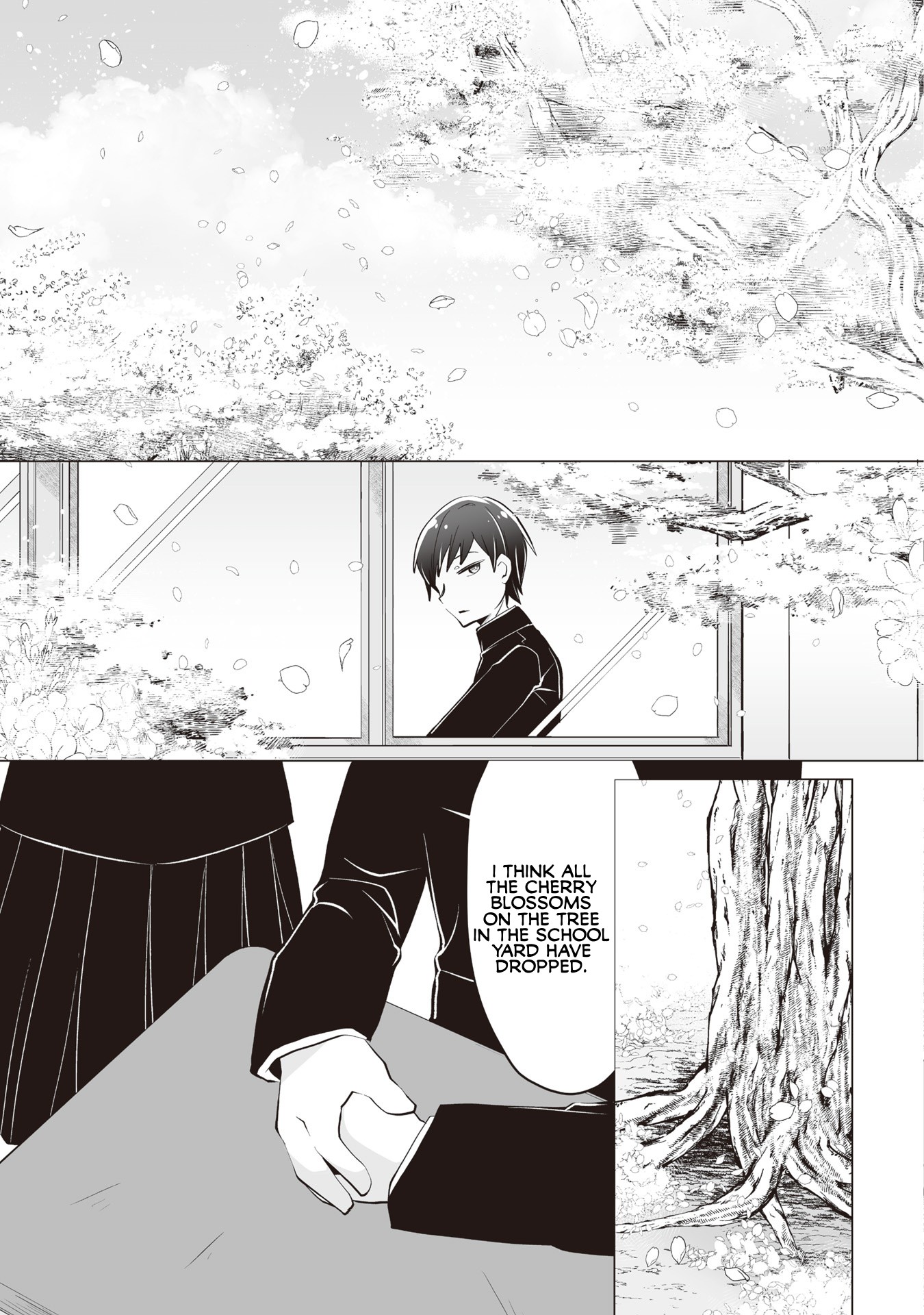 Satou-san Who Sits Next To Me Chapter 4 page 13 - Chapter 4: Satou-san to Sakura no Kisetsu "Satou-san and the Season of Cherry Blossom"
