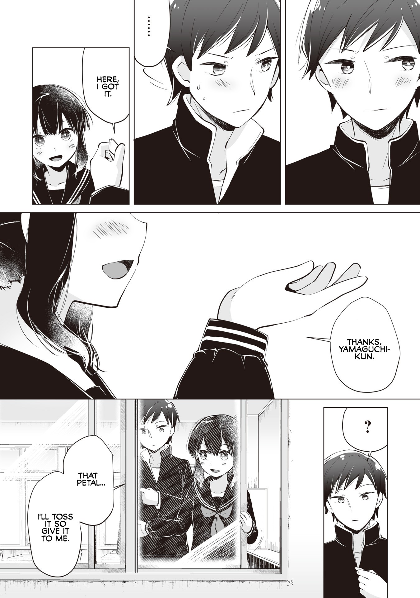 Satou-san Who Sits Next To Me Chapter 4 page 22 - Chapter 4: Satou-san to Sakura no Kisetsu "Satou-san and the Season of Cherry Blossom"