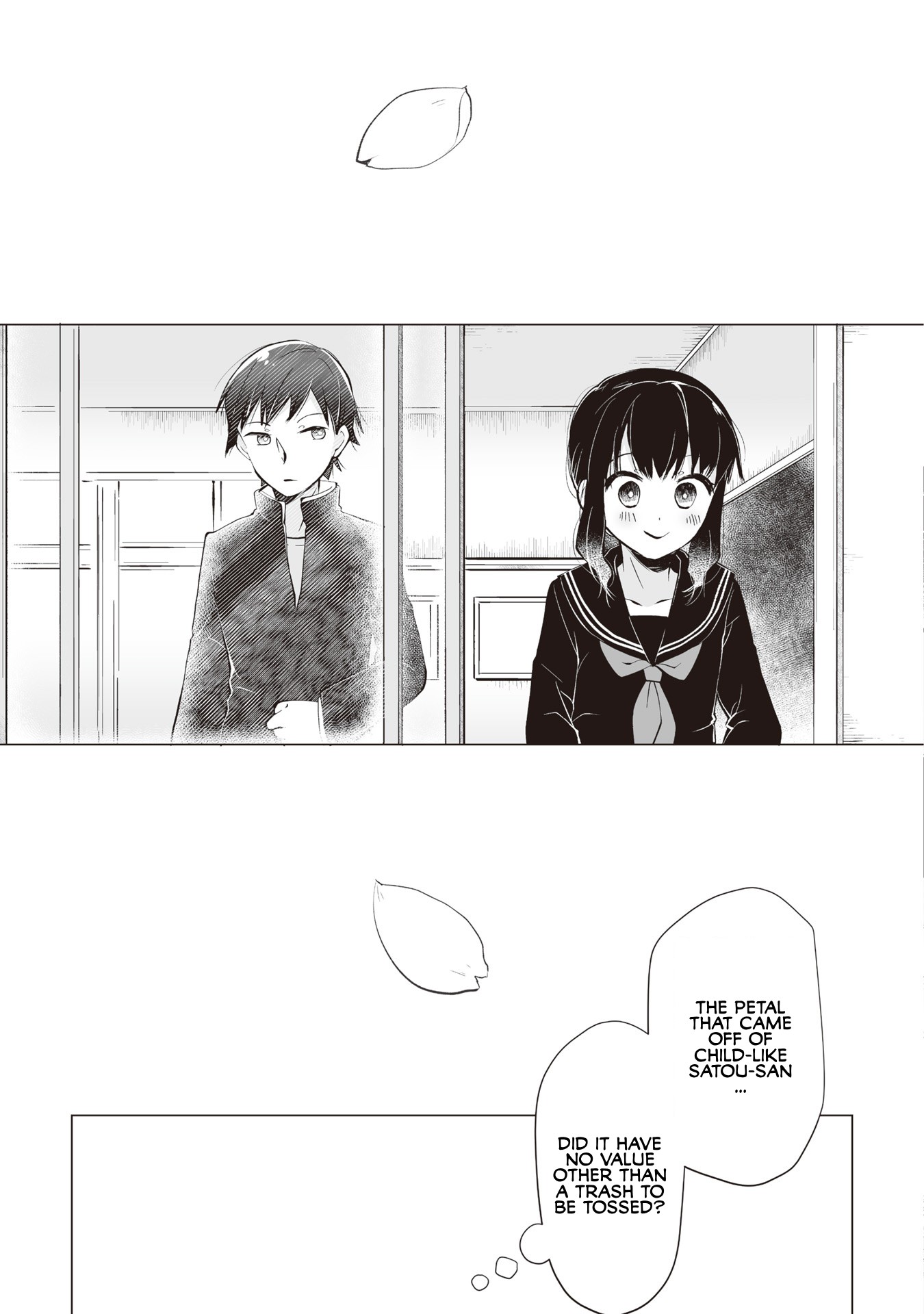 Satou-san Who Sits Next To Me Chapter 4 page 23 - Chapter 4: Satou-san to Sakura no Kisetsu "Satou-san and the Season of Cherry Blossom"