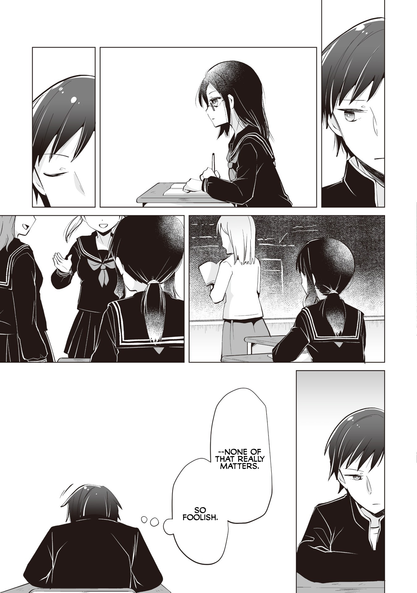 Satou-san Who Sits Next To Me Chapter 4 page 5 - Chapter 4: Satou-san to Sakura no Kisetsu "Satou-san and the Season of Cherry Blossom"