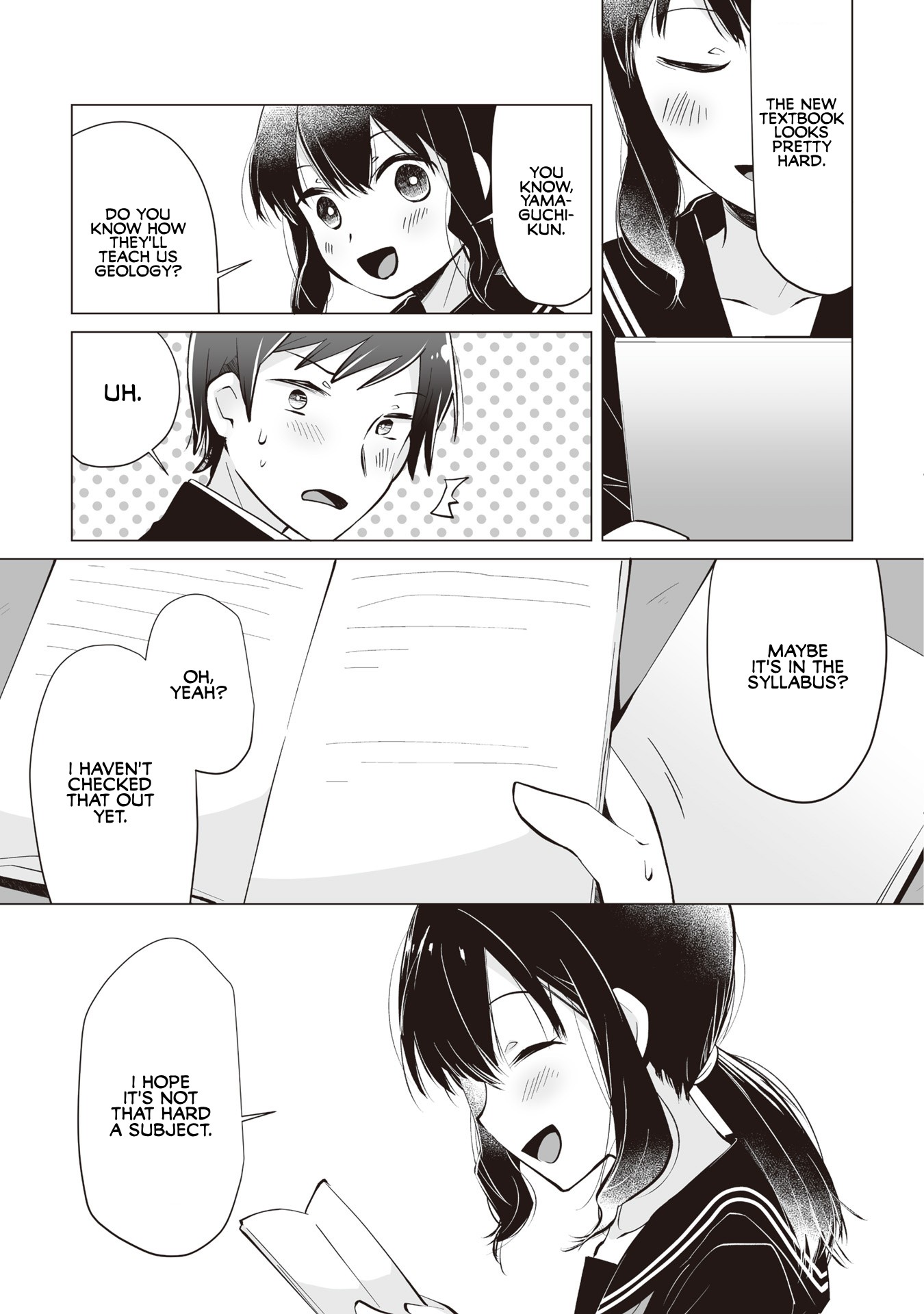 Satou-san Who Sits Next To Me Chapter 4 page 9 - Chapter 4: Satou-san to Sakura no Kisetsu "Satou-san and the Season of Cherry Blossom"