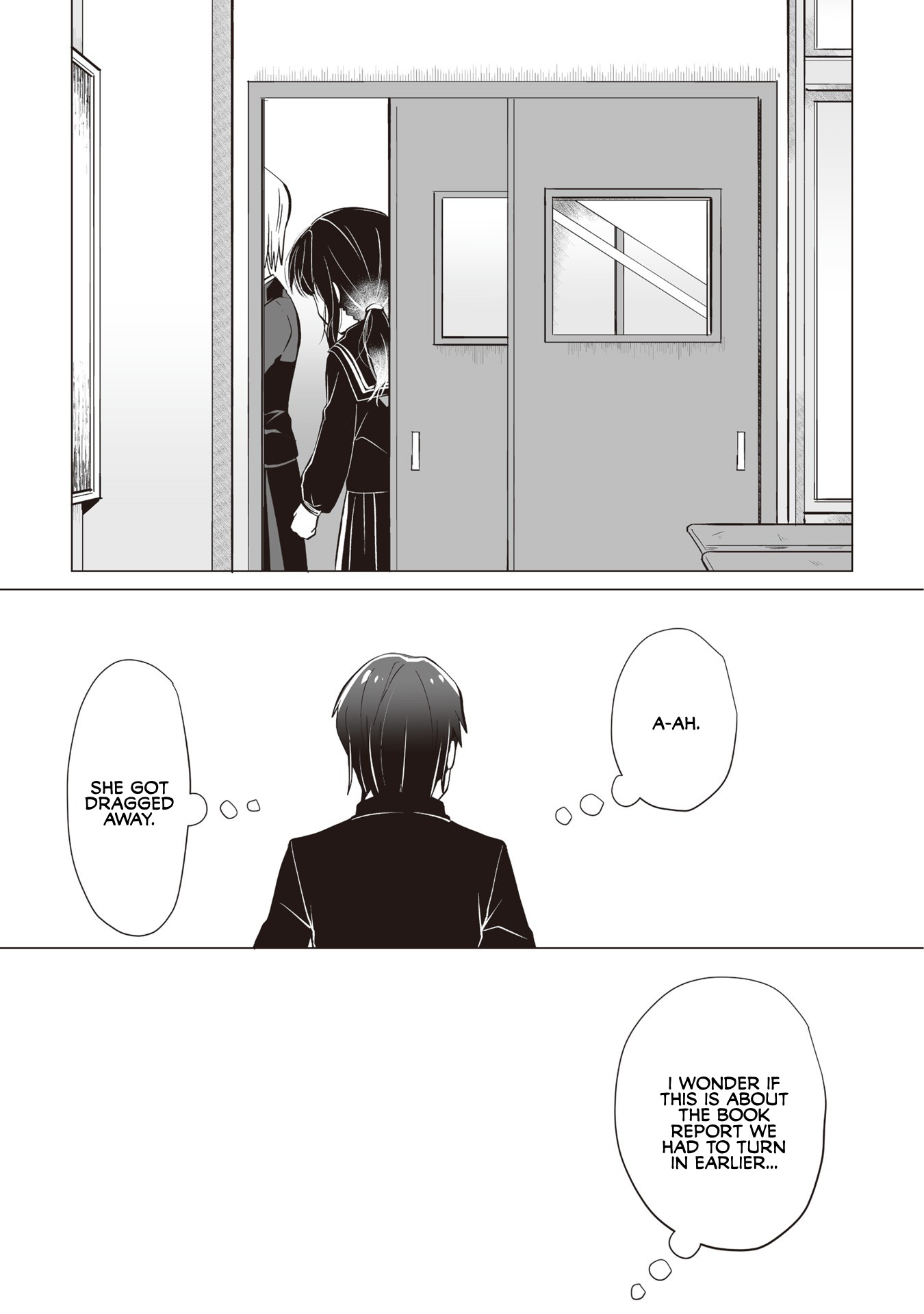 Satou-san Who Sits Next To Me Chapter 5 page 13 - Chapter 5: Satou-san to Kokugokyoushi "Satou-san and the Modern Japanese Teacher"