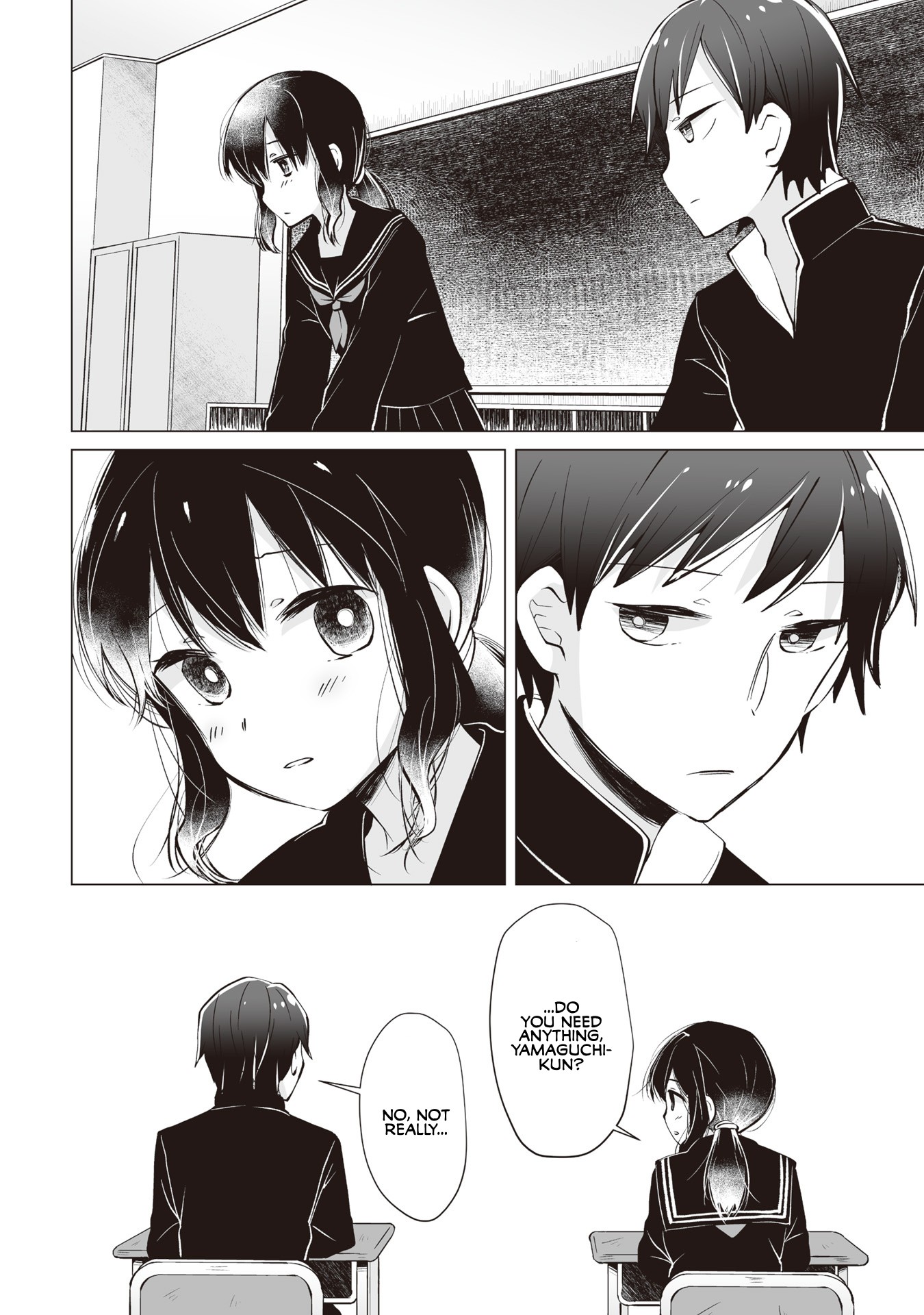 Satou-san Who Sits Next To Me Chapter 5 page 18 - Chapter 5: Satou-san to Kokugokyoushi "Satou-san and the Modern Japanese Teacher"