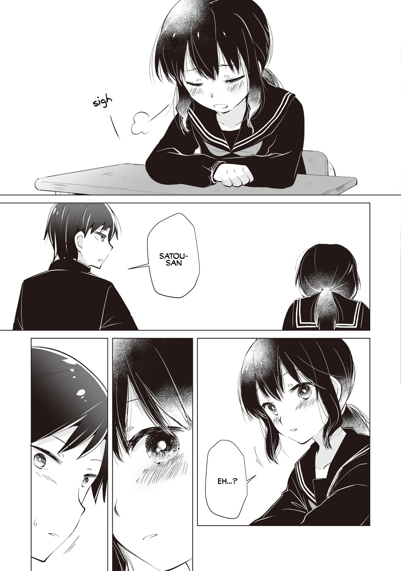 Satou-san Who Sits Next To Me Chapter 5 page 7 - Chapter 5: Satou-san to Kokugokyoushi "Satou-san and the Modern Japanese Teacher"