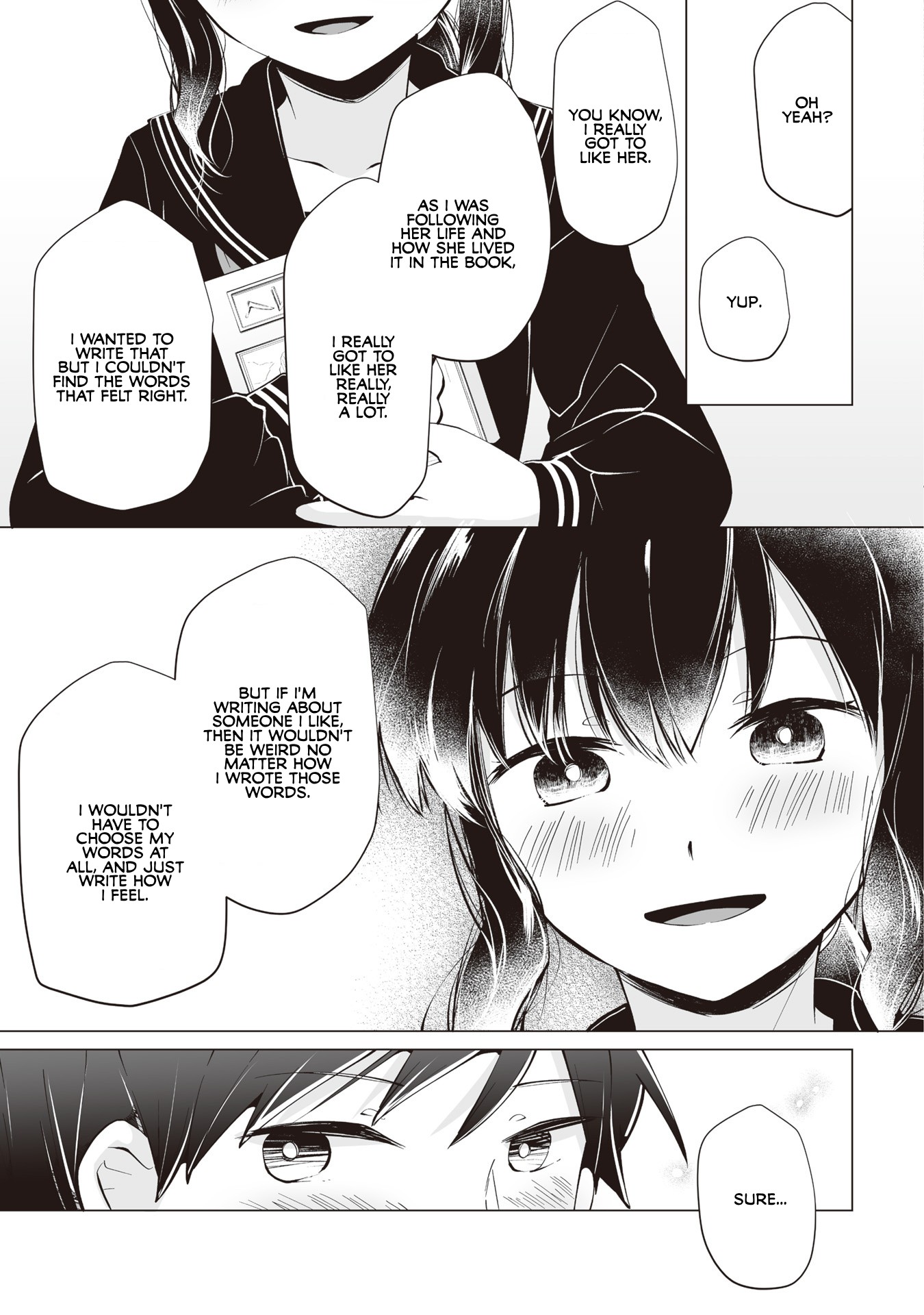 Satou-san Who Sits Next To Me Chapter 6 page 21 - Chapter 6: Satou-san to Dokushokansobun "Satou-san and the Book Report"