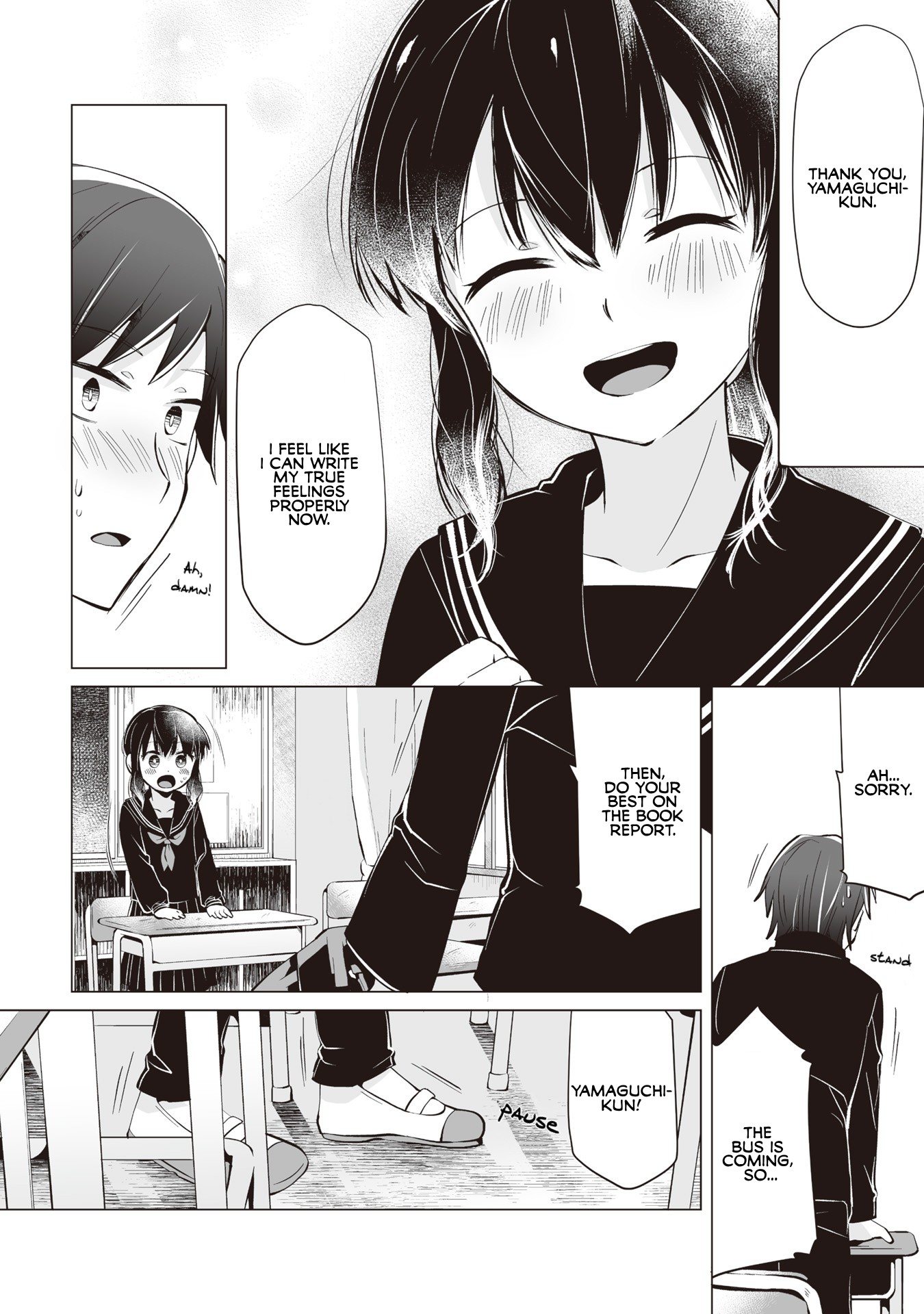 Satou-san Who Sits Next To Me Chapter 6 page 22 - Chapter 6: Satou-san to Dokushokansobun "Satou-san and the Book Report"