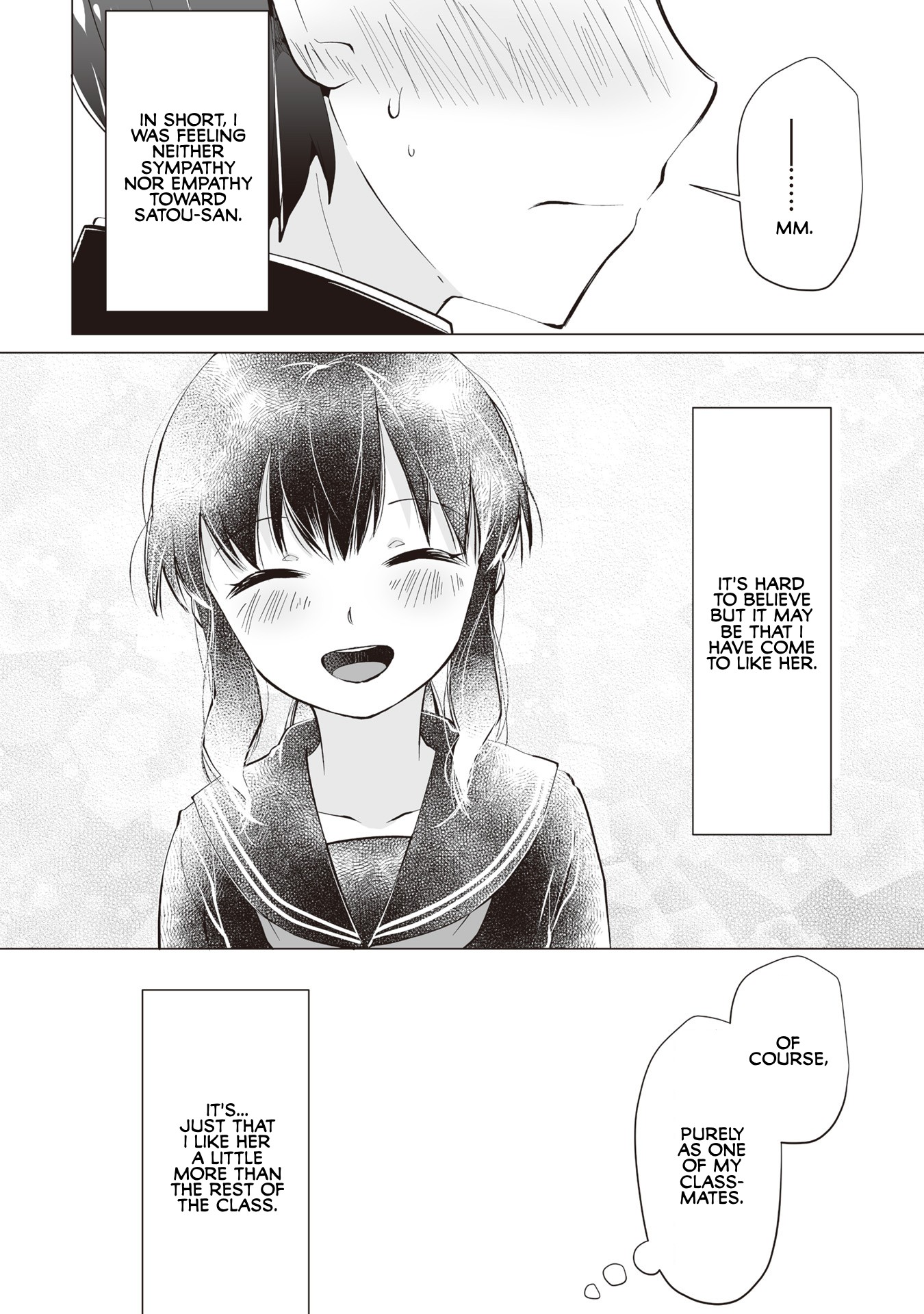 Satou-san Who Sits Next To Me Chapter 6 page 24 - Chapter 6: Satou-san to Dokushokansobun "Satou-san and the Book Report"