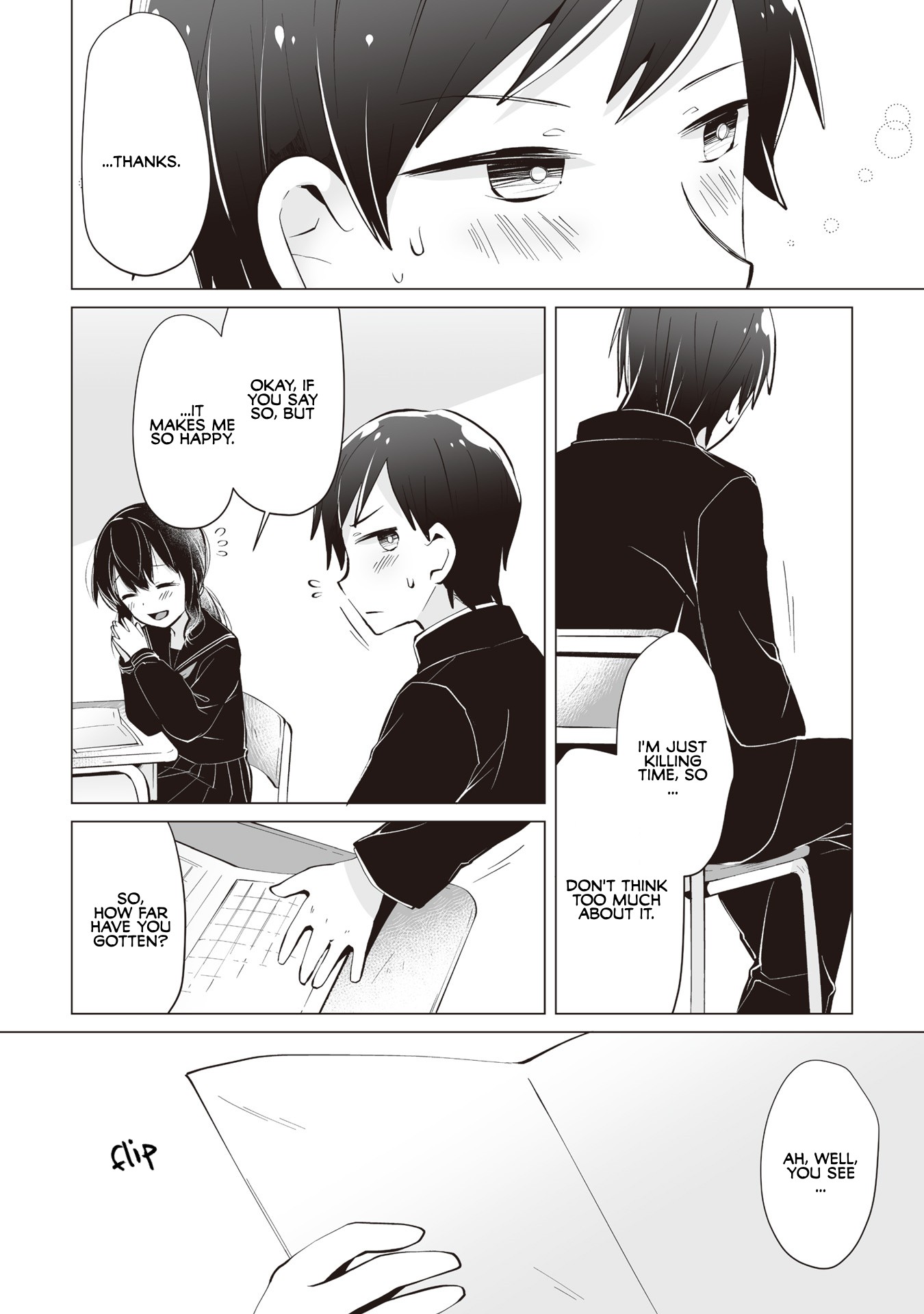 Satou-san Who Sits Next To Me Chapter 6 page 6 - Chapter 6: Satou-san to Dokushokansobun "Satou-san and the Book Report"