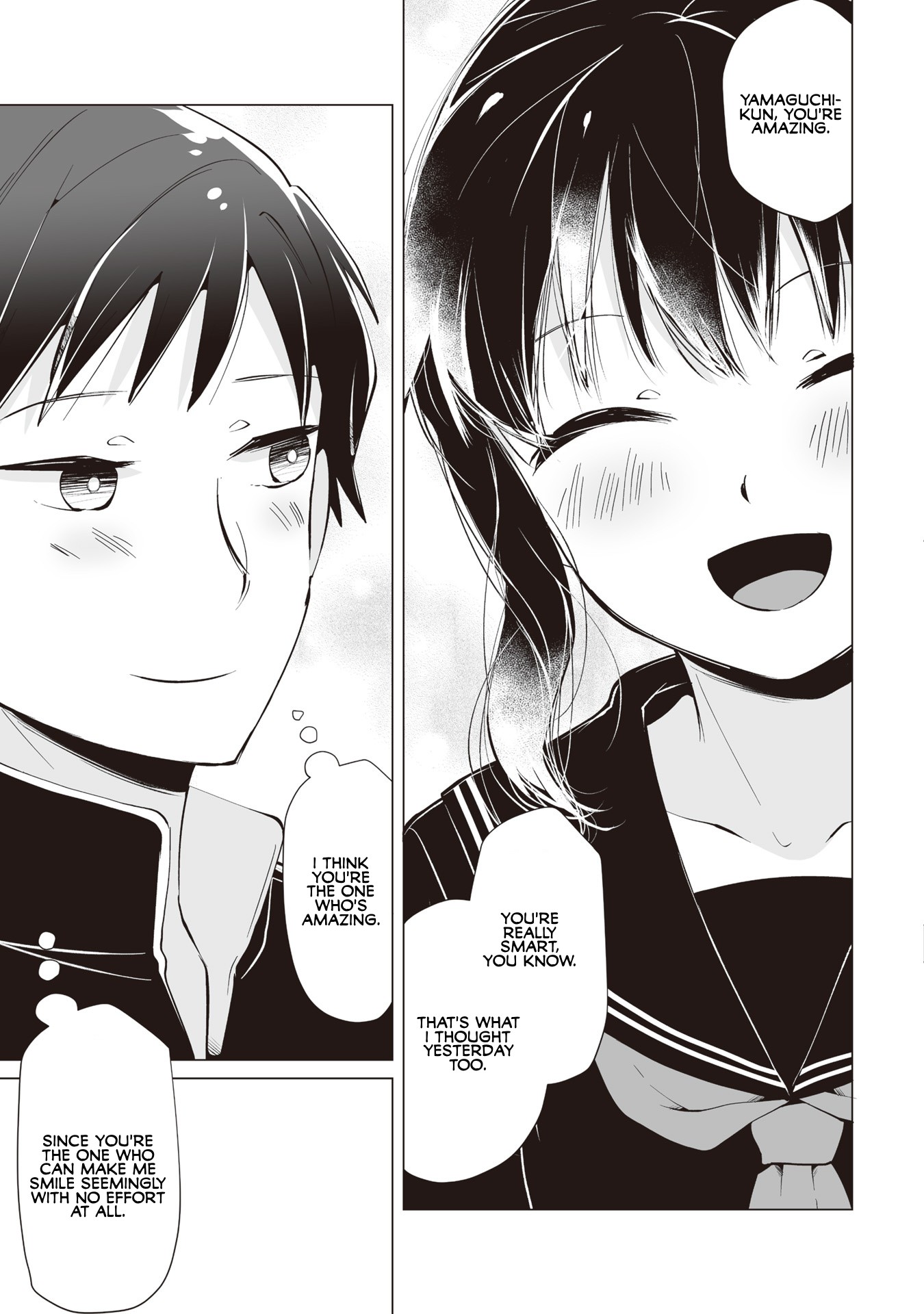 Satou-san Who Sits Next To Me Chapter 7 page 11 - Chapter 7: Satou-san to Kanjusei no Koumei "Satou-san and the Highly Developed Sense of Empathy"