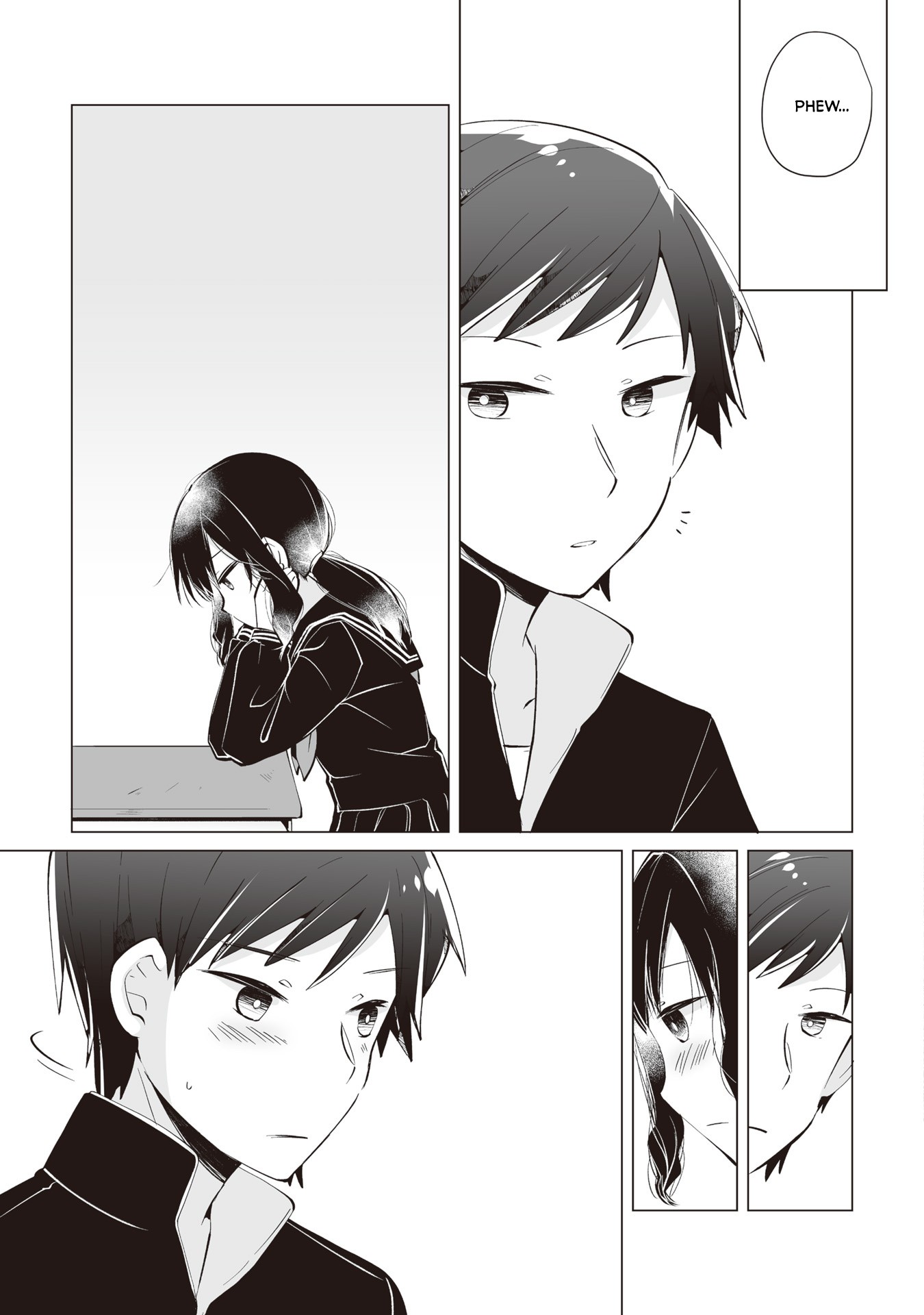 Satou-san Who Sits Next To Me Chapter 7 page 13 - Chapter 7: Satou-san to Kanjusei no Koumei "Satou-san and the Highly Developed Sense of Empathy"