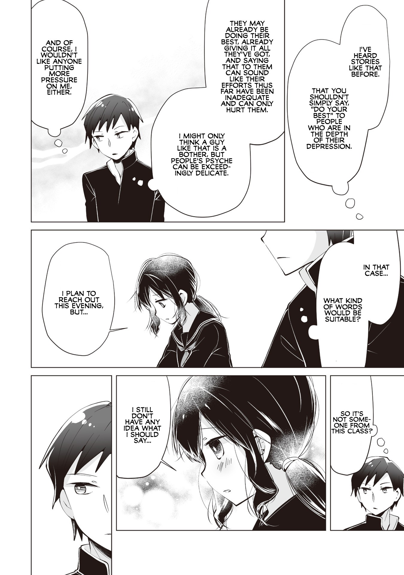 Satou-san Who Sits Next To Me Chapter 7 page 20 - Chapter 7: Satou-san to Kanjusei no Koumei "Satou-san and the Highly Developed Sense of Empathy"