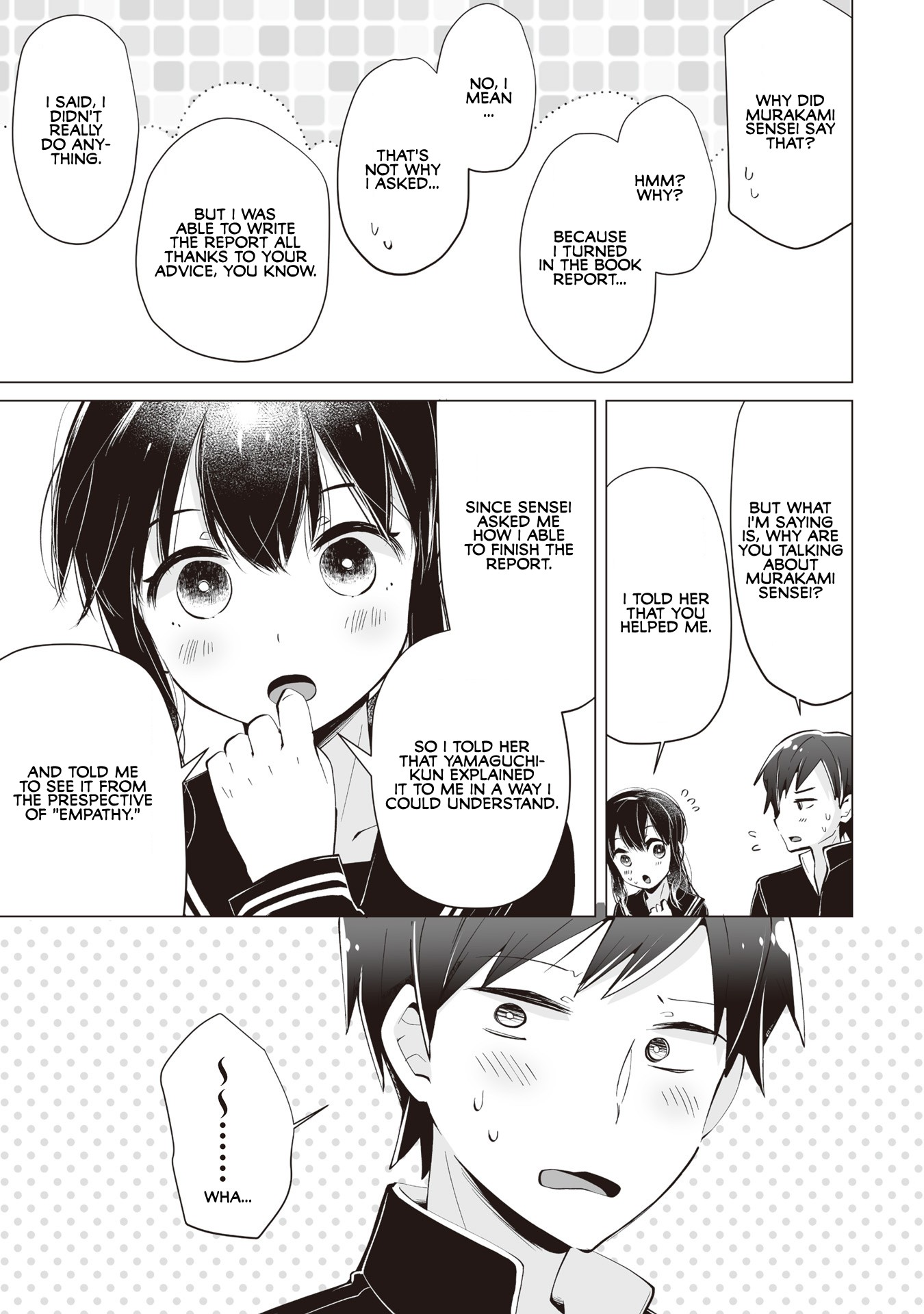 Satou-san Who Sits Next To Me Chapter 7 page 5 - Chapter 7: Satou-san to Kanjusei no Koumei "Satou-san and the Highly Developed Sense of Empathy"