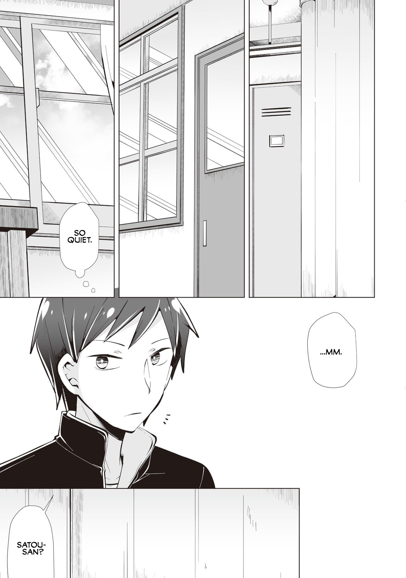 Satou-san Who Sits Next To Me Chapter 8 page 13 - Chapter 8: Satou-san ga inai Hibi "Days Without Satou-san"