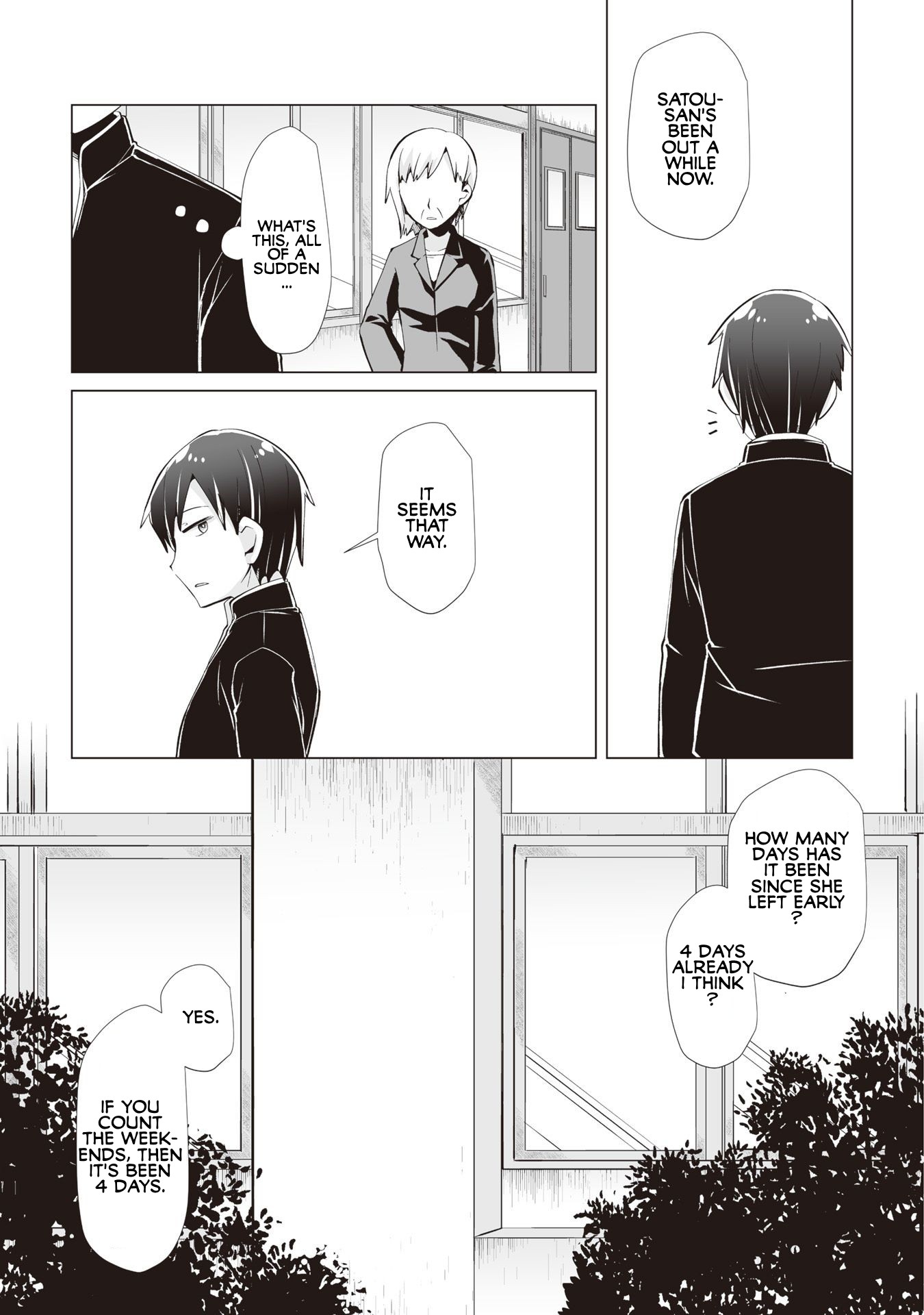 Satou-san Who Sits Next To Me Chapter 8 page 17 - Chapter 8: Satou-san ga inai Hibi "Days Without Satou-san"