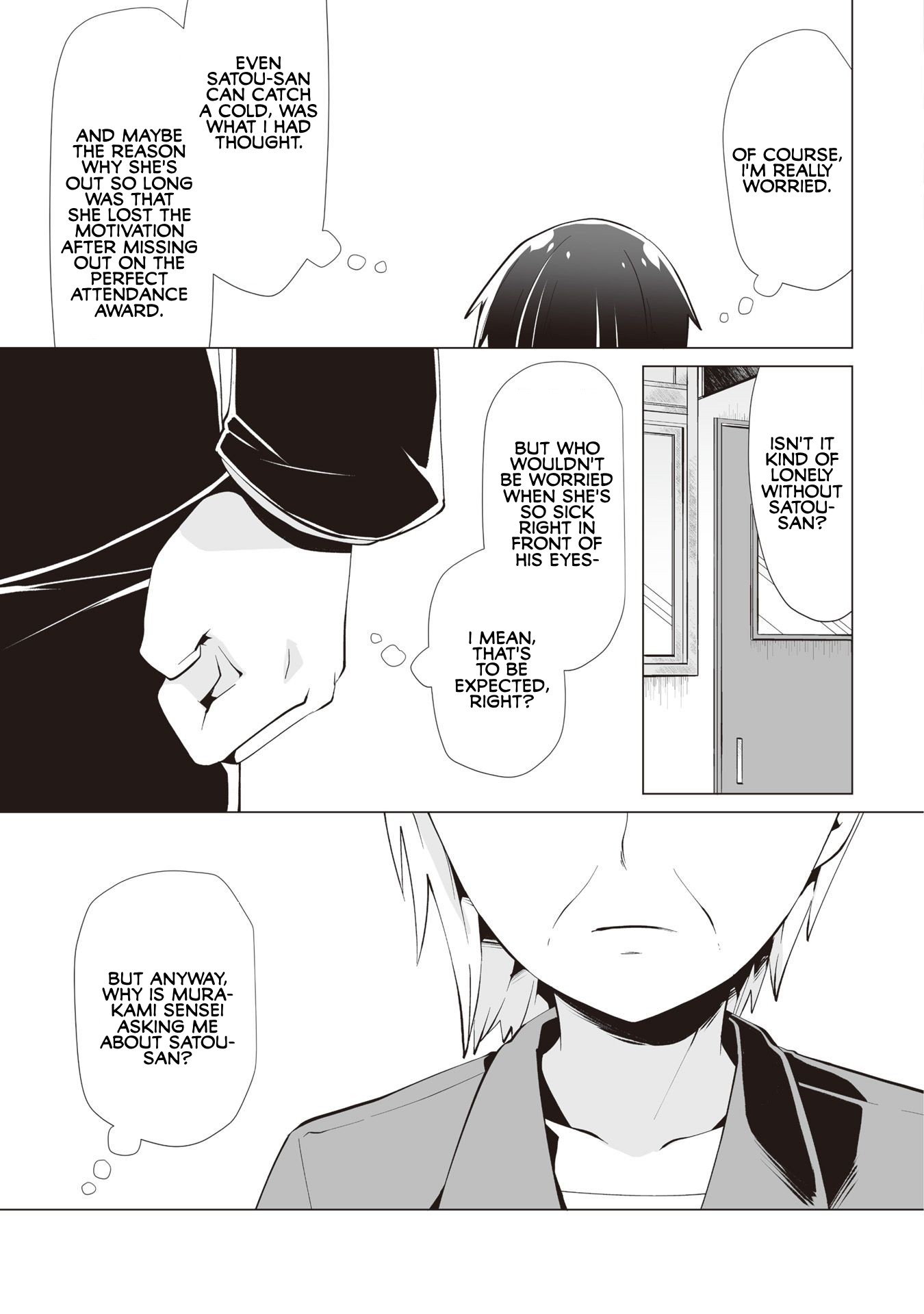Satou-san Who Sits Next To Me Chapter 8 page 19 - Chapter 8: Satou-san ga inai Hibi "Days Without Satou-san"