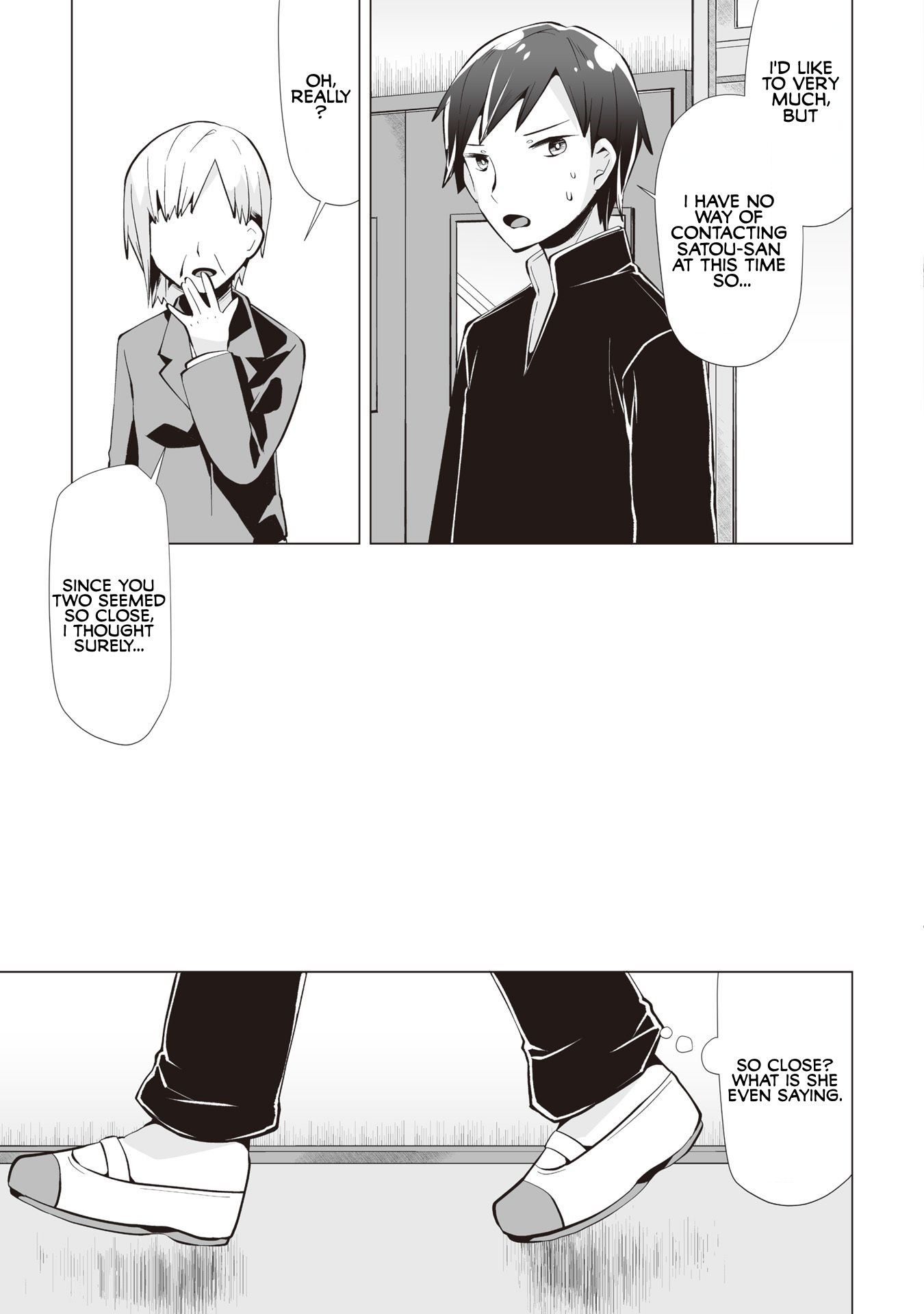 Satou-san Who Sits Next To Me Chapter 8 page 21 - Chapter 8: Satou-san ga inai Hibi "Days Without Satou-san"