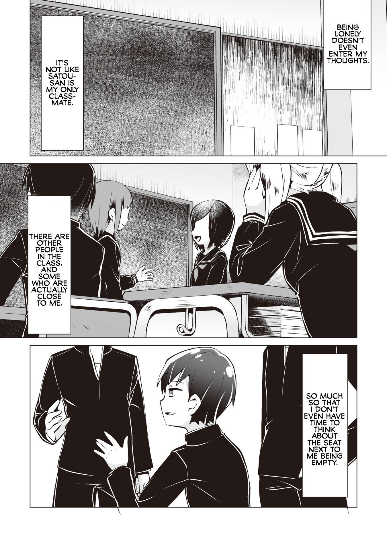 Satou-san Who Sits Next To Me Chapter 8 page 24 - Chapter 8: Satou-san ga inai Hibi "Days Without Satou-san"