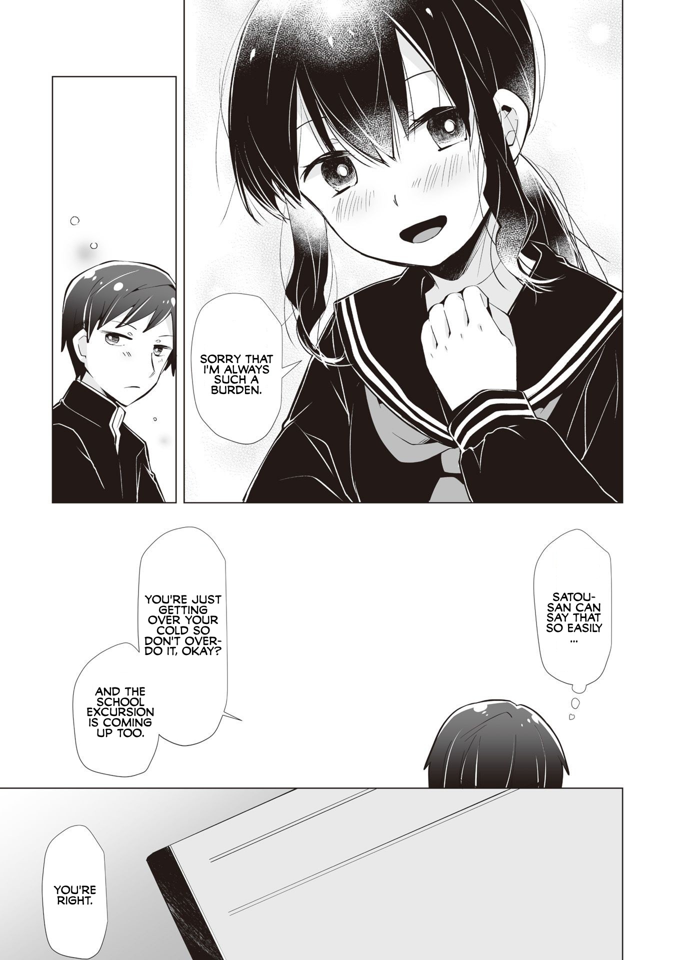 Satou-san Who Sits Next To Me Chapter 9 page 11 - Chapter 9: Satou-san ga Tonari de Warau "Smiling Satou-san Next to Me"