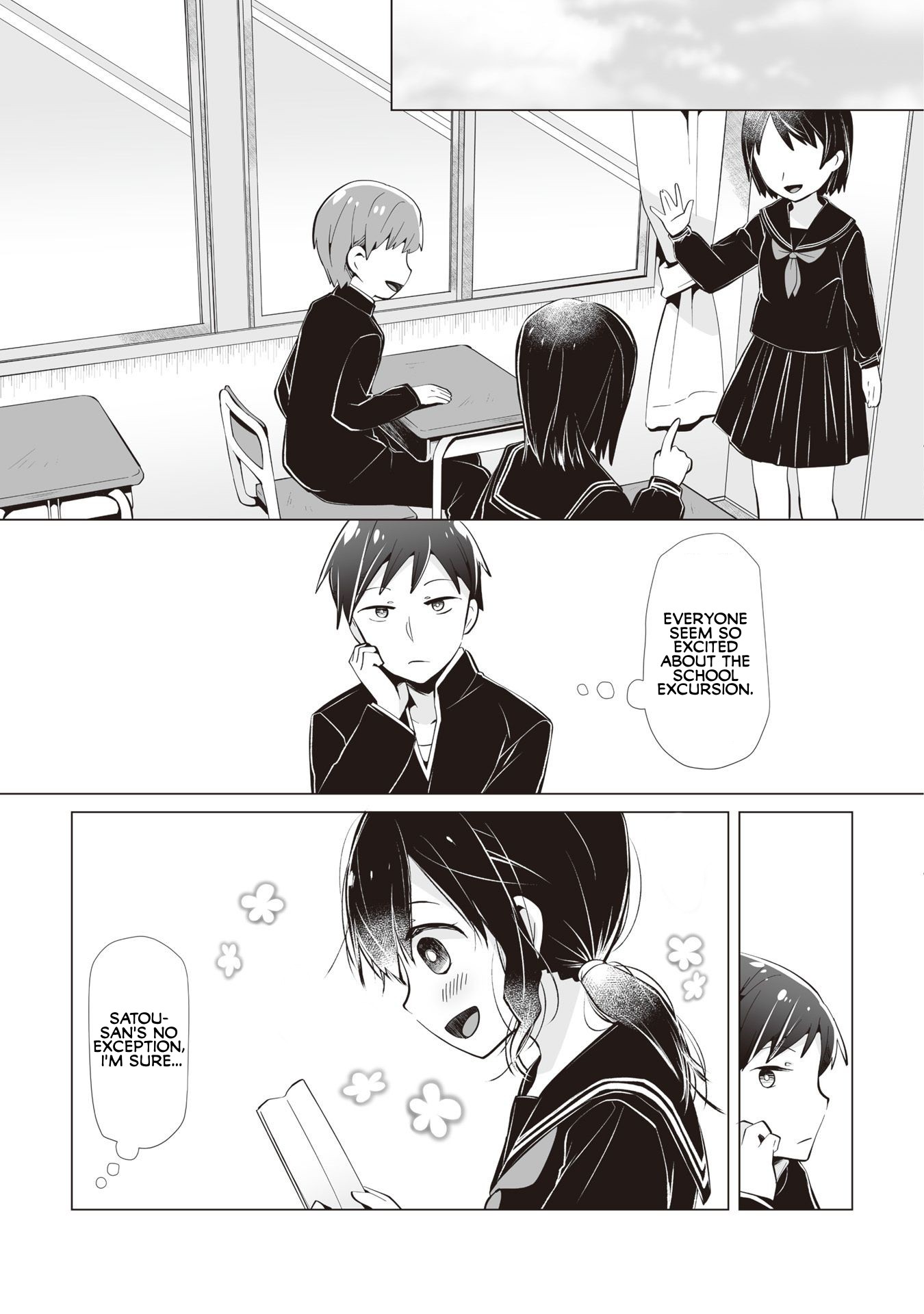 Satou-san Who Sits Next To Me Chapter 9 page 13 - Chapter 9: Satou-san ga Tonari de Warau "Smiling Satou-san Next to Me"