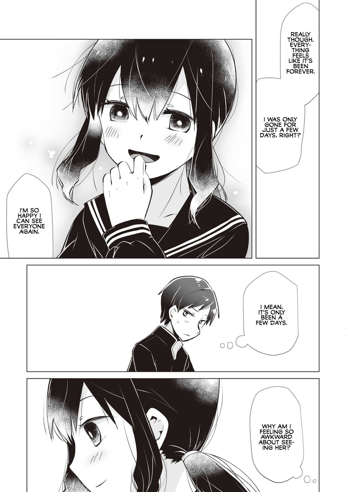 Satou-san Who Sits Next To Me Chapter 9 page 3 - Chapter 9: Satou-san ga Tonari de Warau "Smiling Satou-san Next to Me"