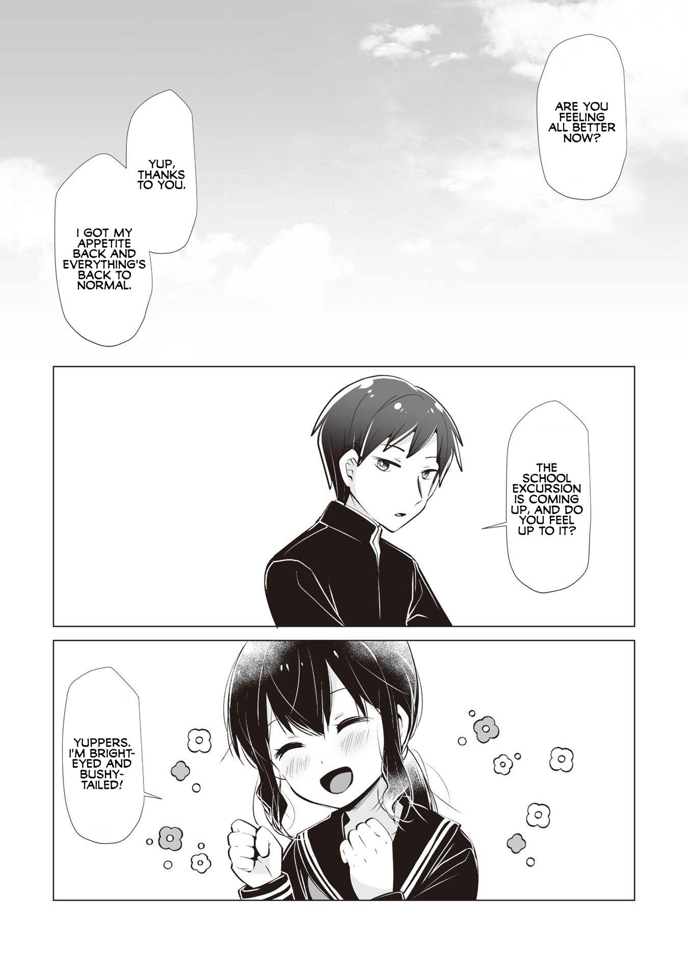 Satou-san Who Sits Next To Me Chapter 9 page 4 - Chapter 9: Satou-san ga Tonari de Warau "Smiling Satou-san Next to Me"