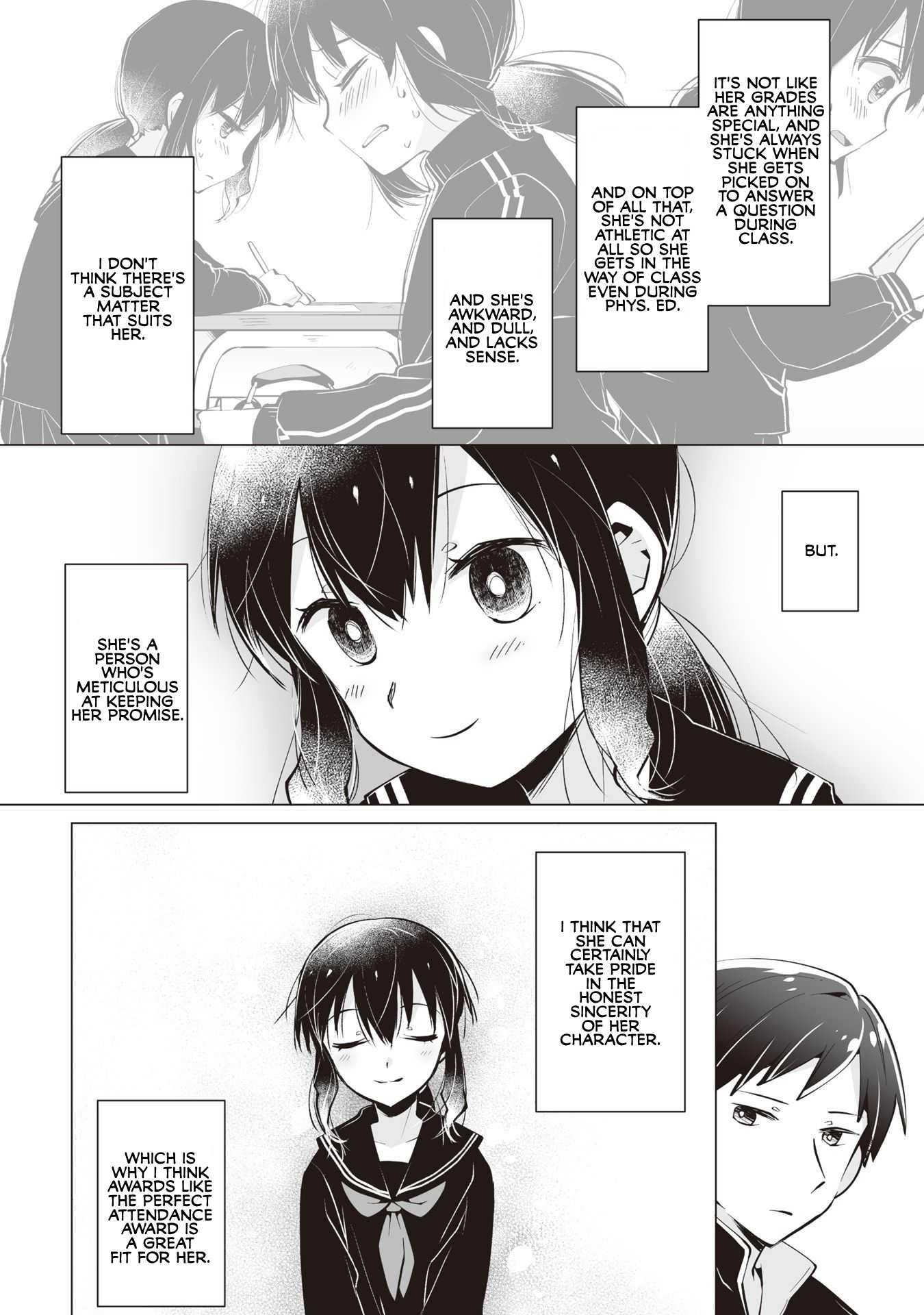 Satou-san Who Sits Next To Me Chapter 9 page 6 - Chapter 9: Satou-san ga Tonari de Warau "Smiling Satou-san Next to Me"